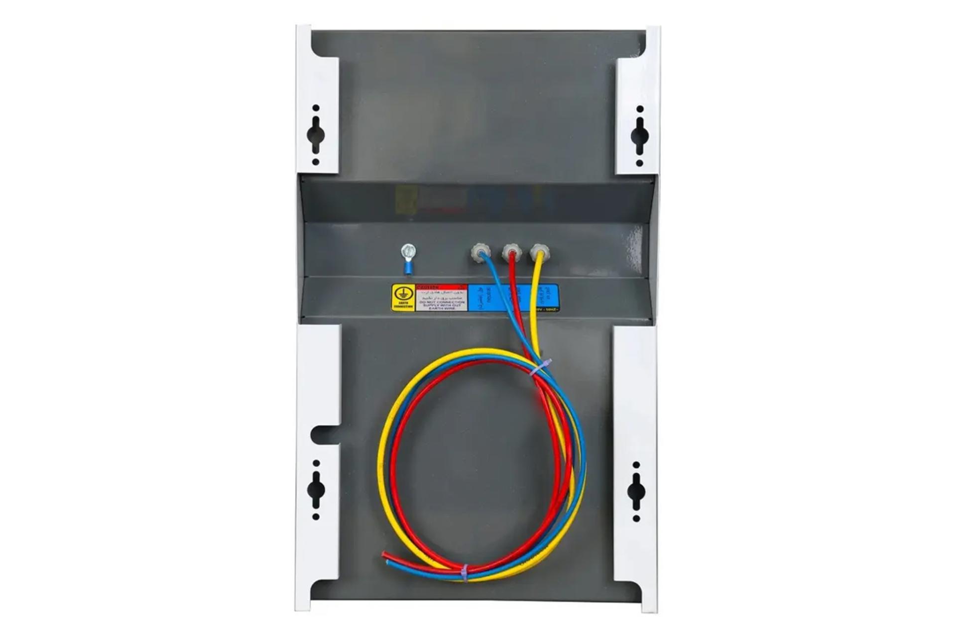 نمای پشت استابلایزر ریزان الکتریک مدل بوستر پلاس 20KVA تیپ B