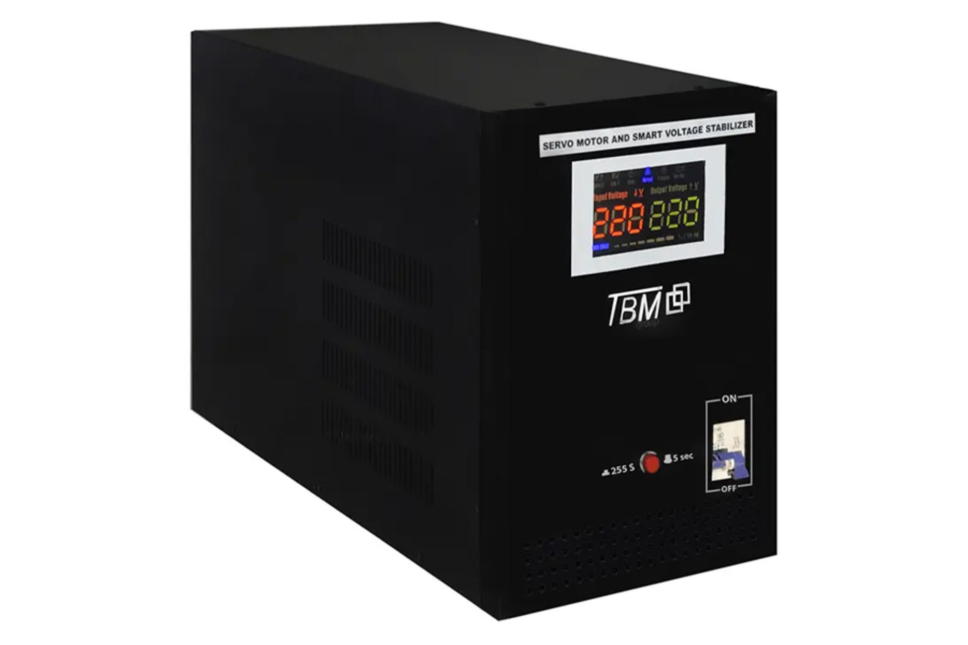 ابعاد و اندازه استابلایزر تی بی ام مدل STB GOLDEN 15K/DS