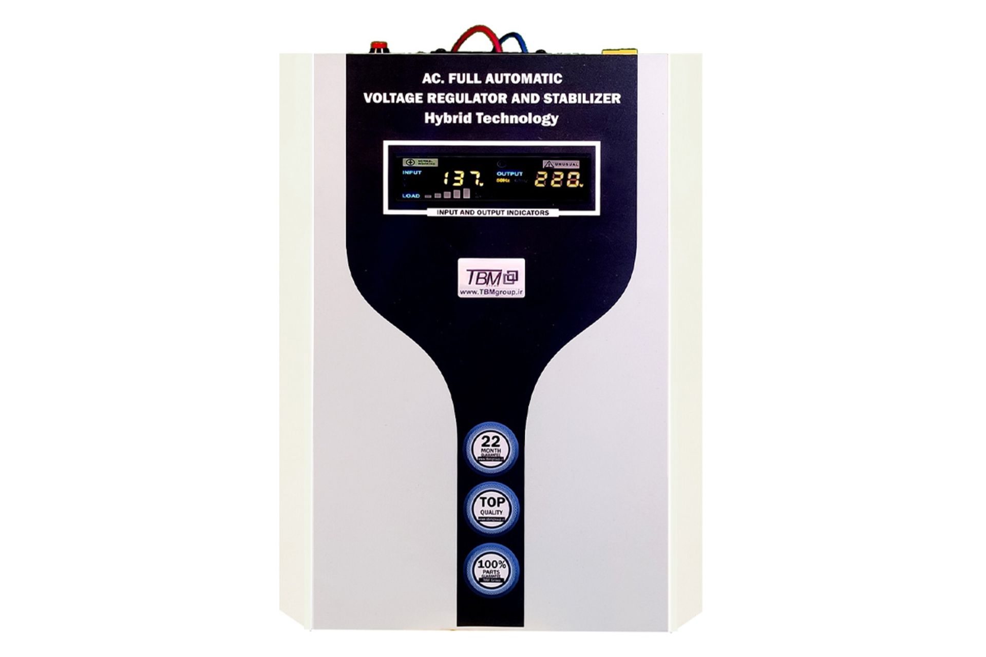 استابلایزر تی بی ام مدل STB-HSF10K نمای روبرو