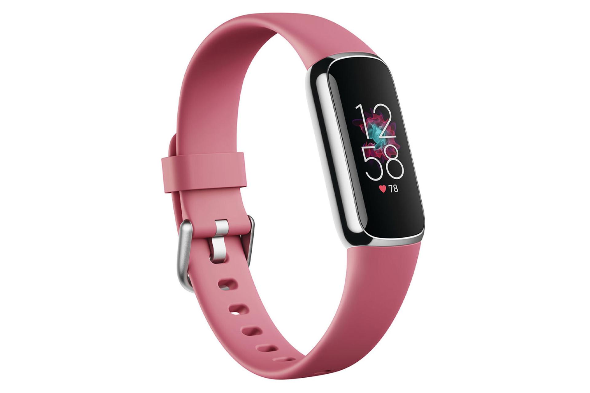 ساعت هوشمند فیت بیت Luxe رنگ صورتی