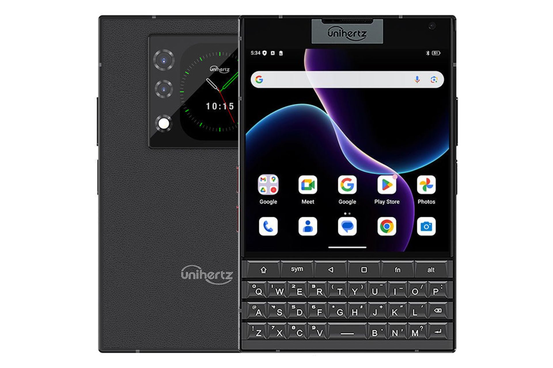 پنل جلو و پشت گوشی موبایل یونی هرتز Unihertz Titan 2