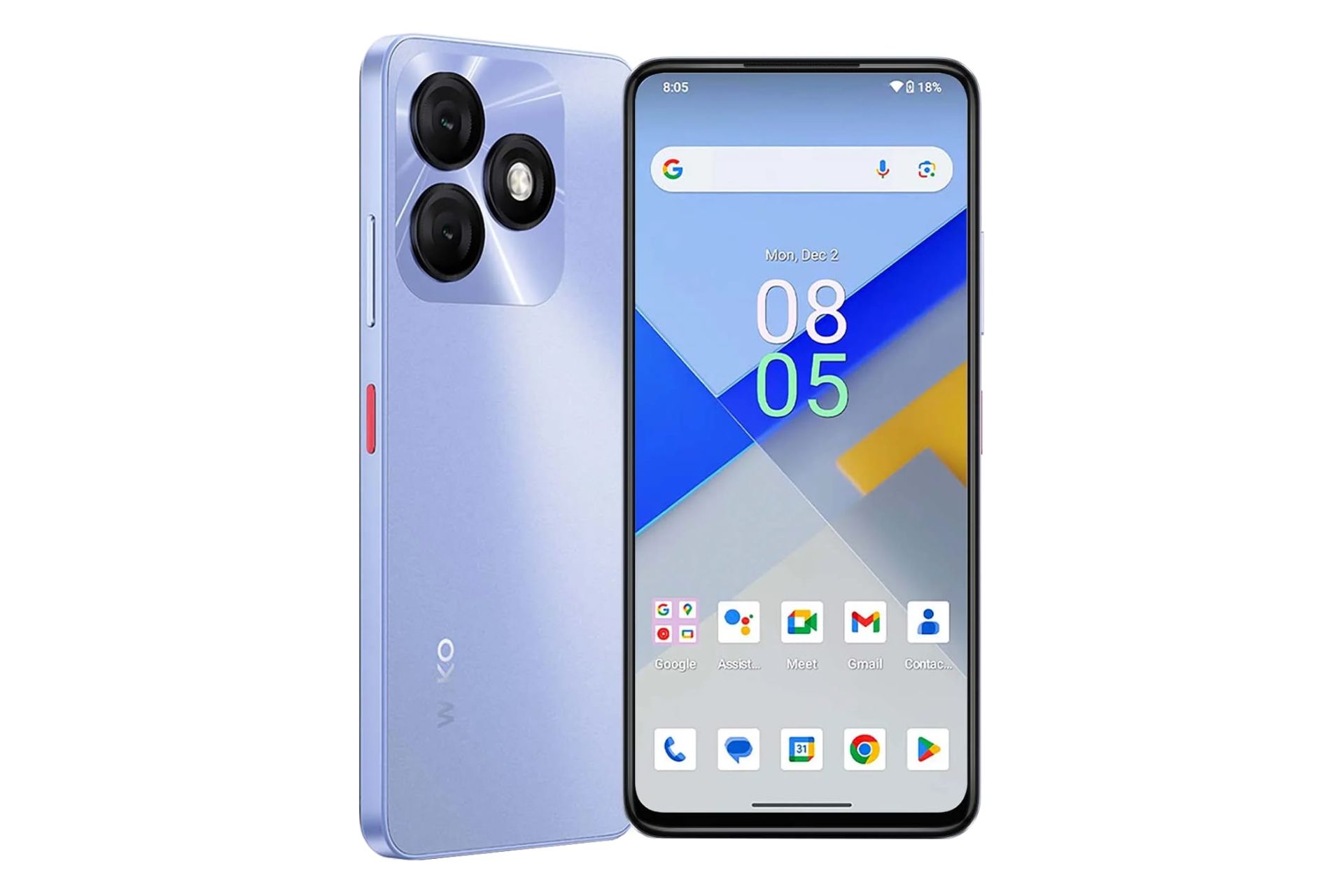 پنل جلو و پشت گوشی موبایل ویکو Wiko T40 ارغوانی