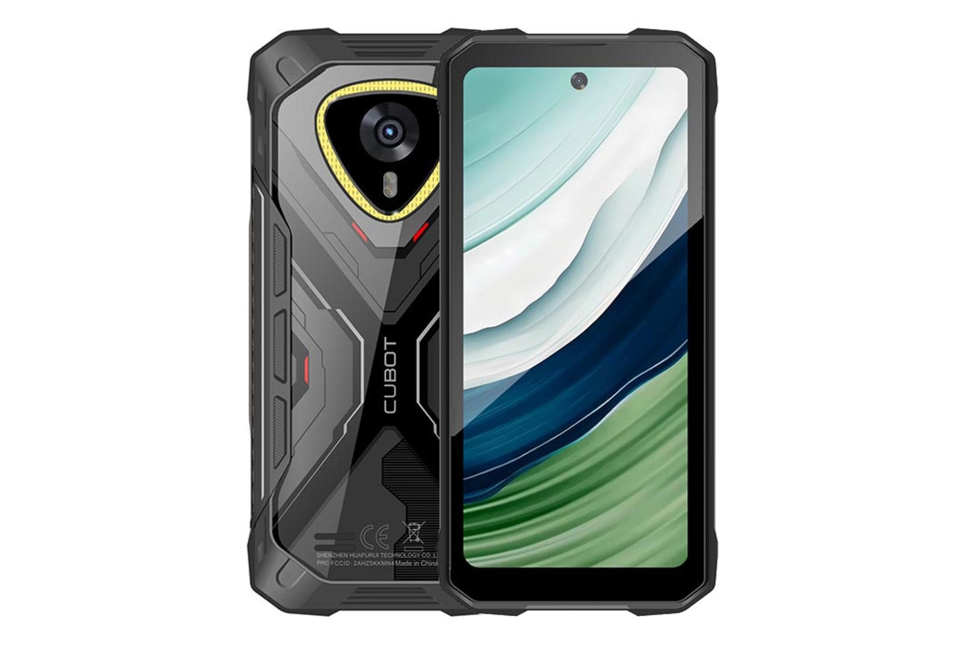 پنل جلو و پشت گوشی موبایل کوبوت Cubot KingKong Mini 4 مشکی و خاکستری