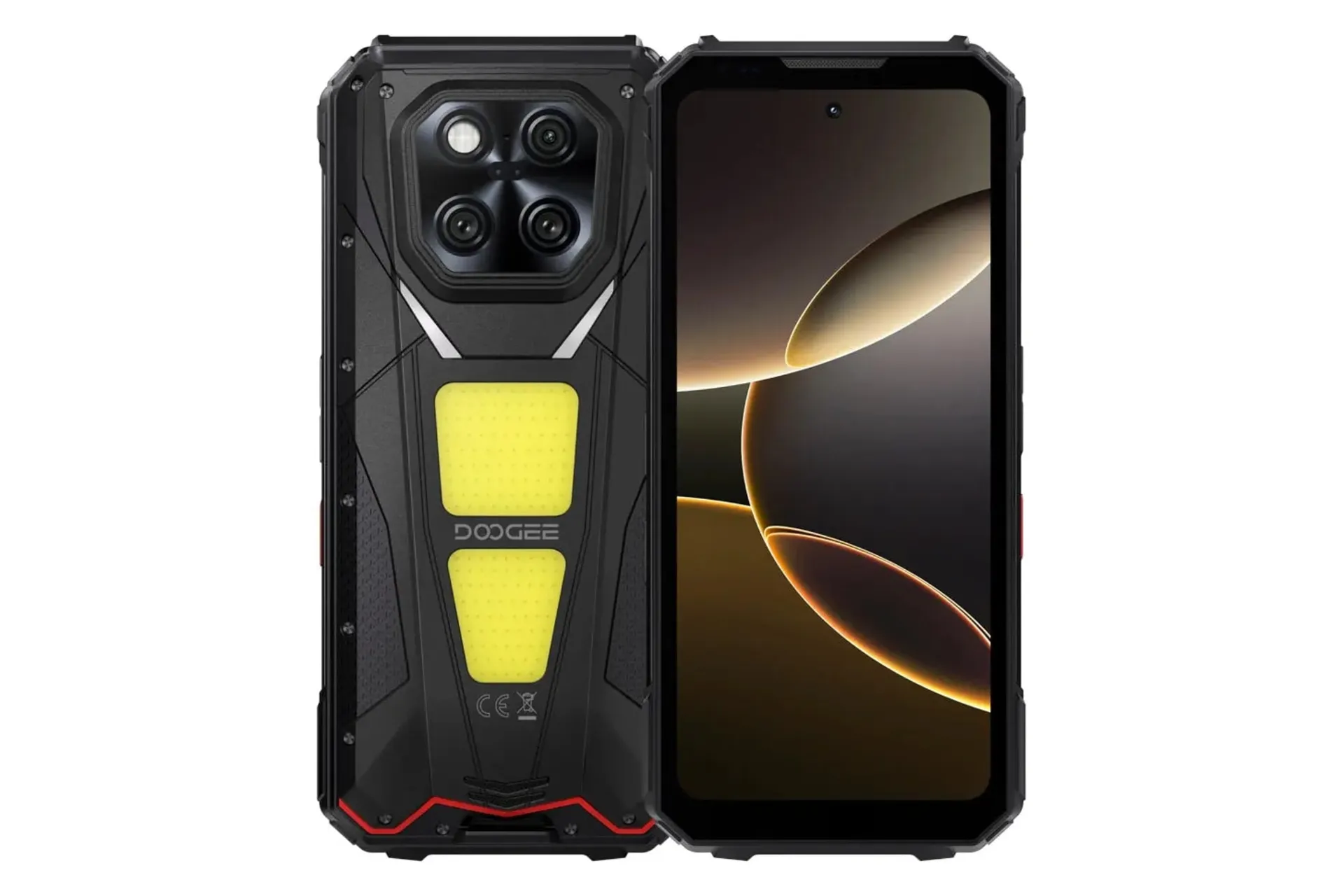 پنل جلو و پشت گوشی موبایل دوجی Doogee V Max Play مشکی