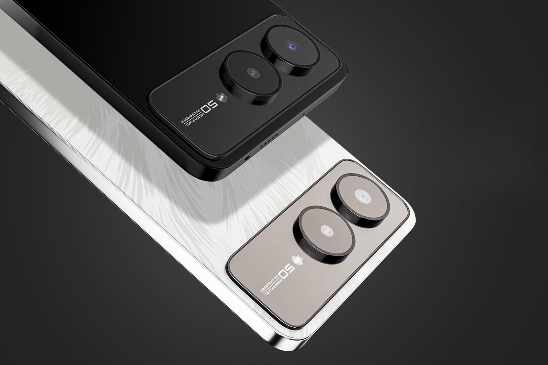 گوشی موبایل لاوا Lava Blaze AMOLED 2 در رنگ های مختلف