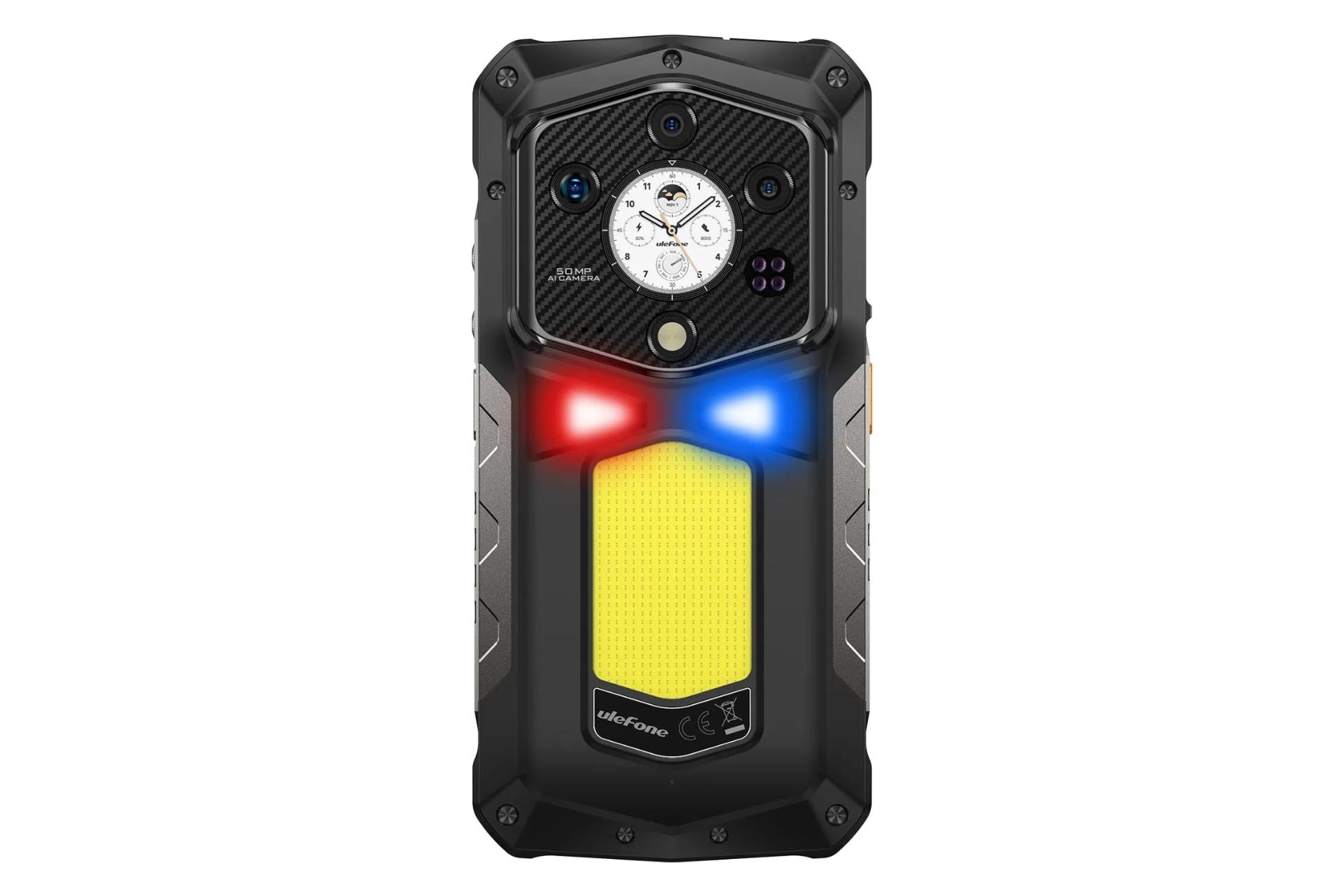 پنل پشت و چینش دوربین گوشی موبایل آرمور 29 پرو یولفون / Ulefone Armor 29 Pro