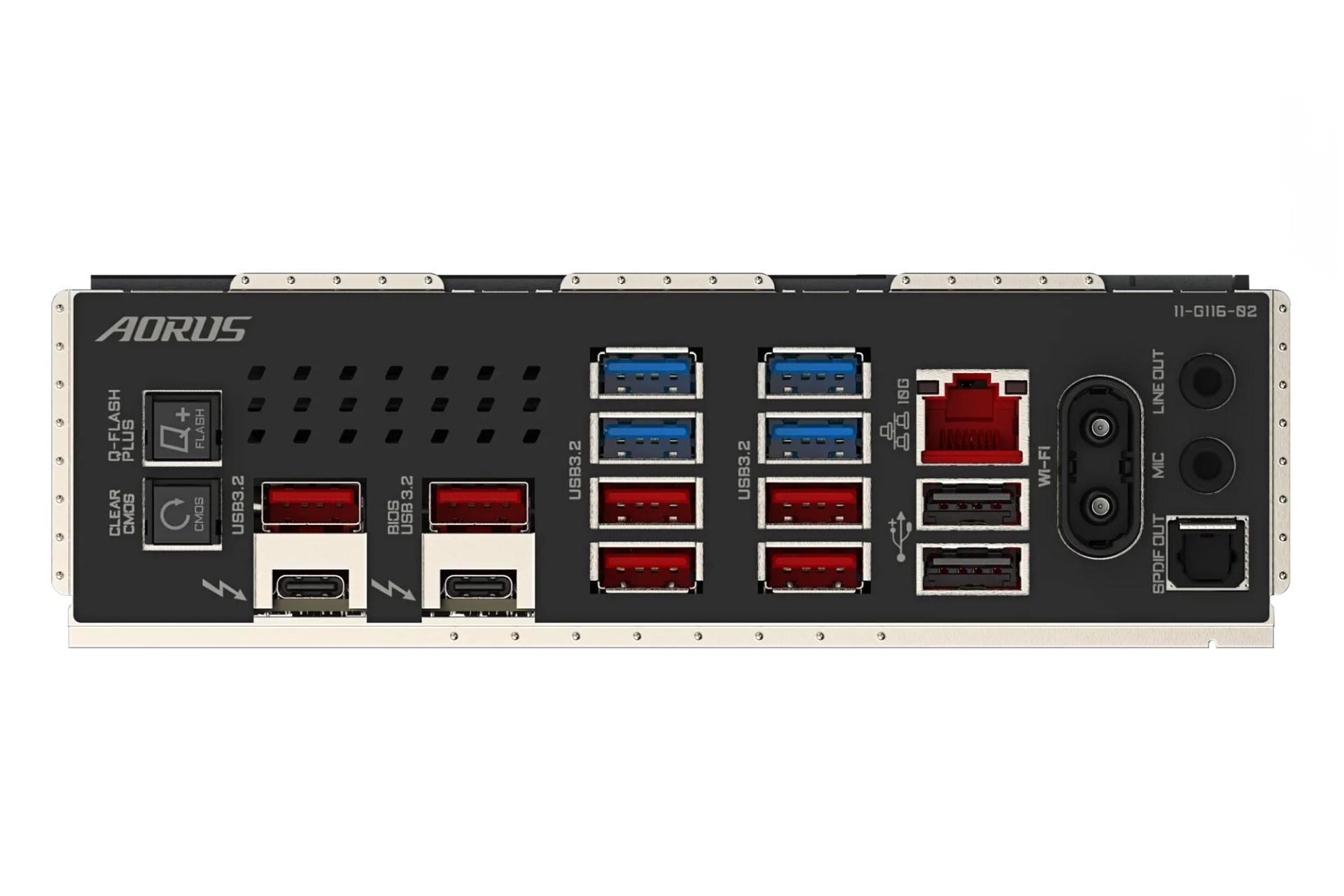 کانکتور مادربرد گیگابایت Z890 AORUS MASTER