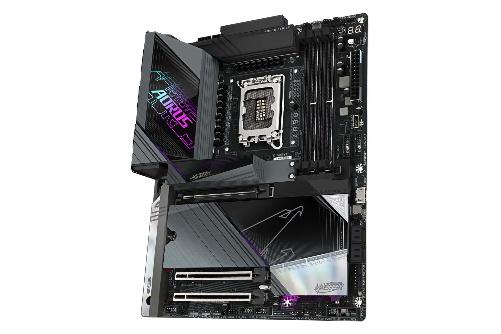 ابعاد و اندازه مادربرد گیگابایت Z890 AORUS MASTER