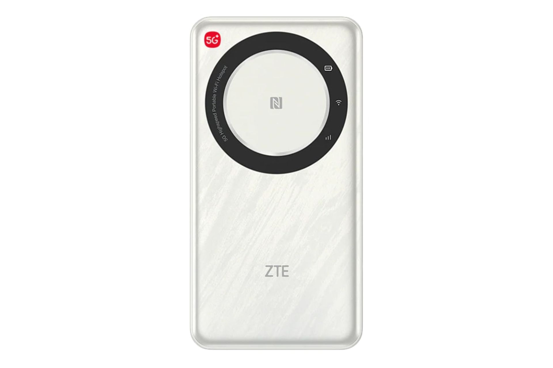 نمای جلوی مودم و روتر سیم‌ کارتی زد تی ای U30 Air با نمایش لوگو و نشانگرها