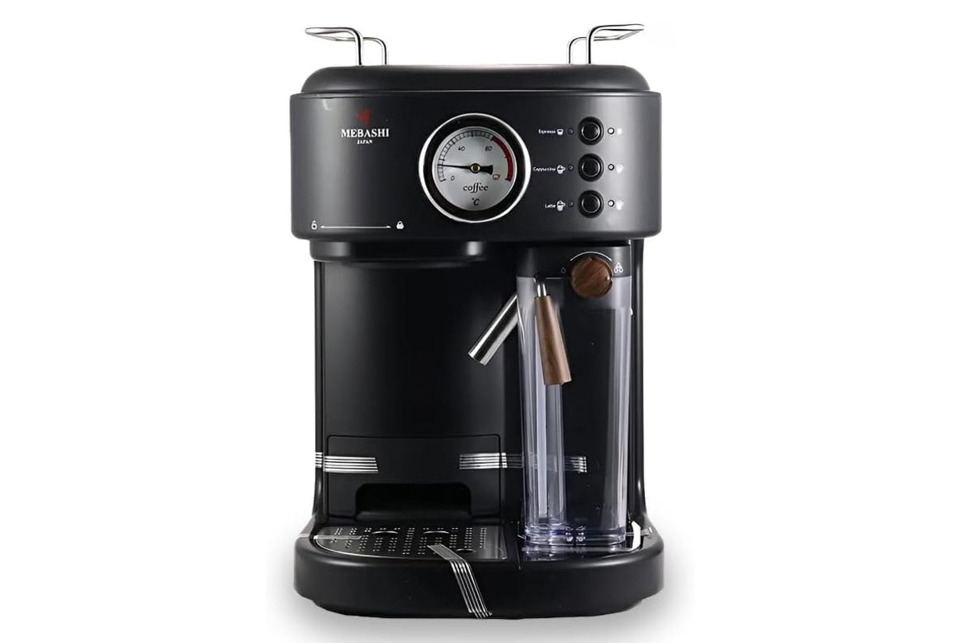 اسپرسو ساز مباشی ME-ECM2500B نمای روبرو