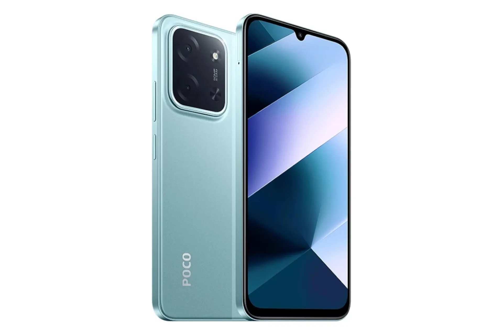 پنل جلو و پشت گوشی موبایل پوکو C85 شیائومی 4G سبز / Xiaomi Poco C85 4G
