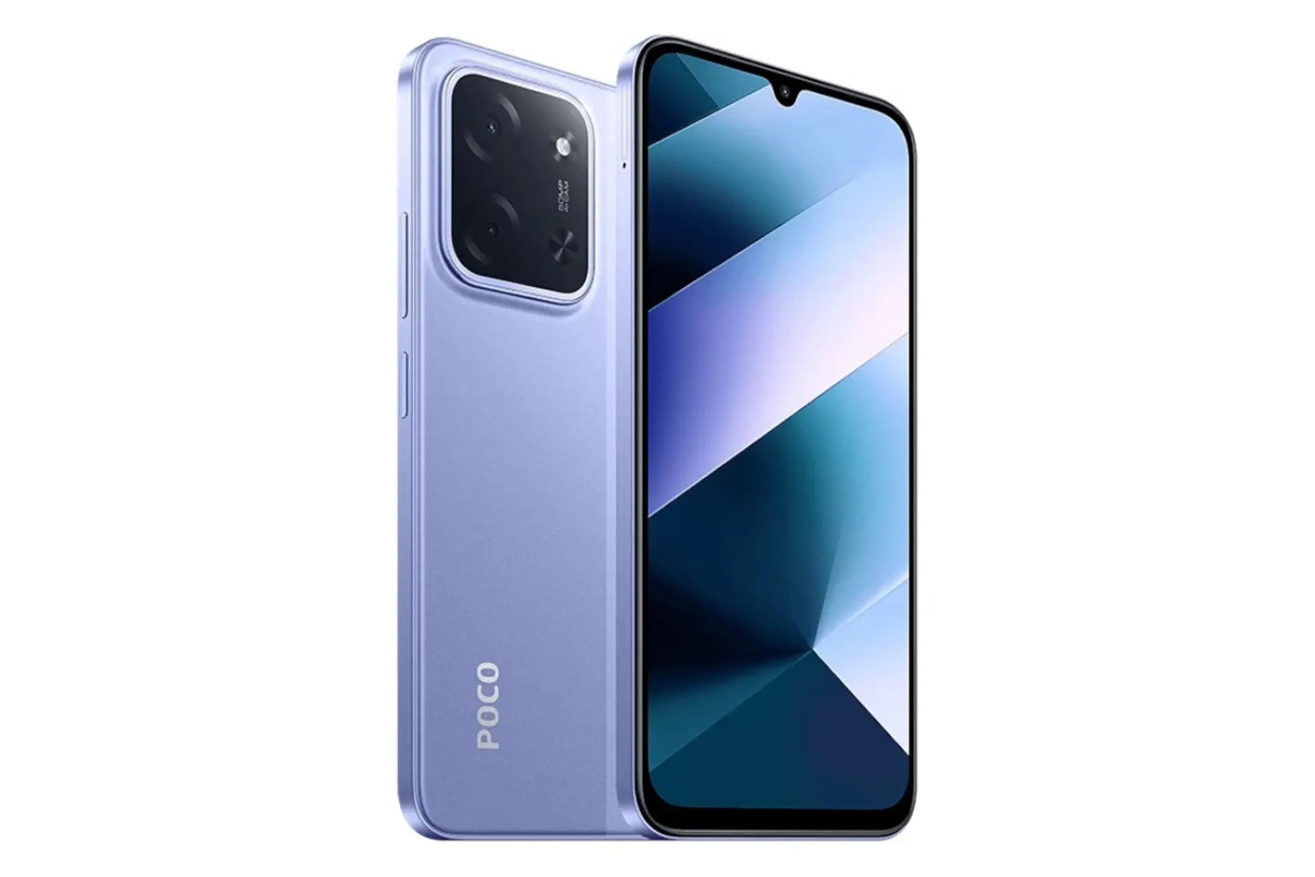 پنل جلو و پشت گوشی موبایل پوکو C85 شیائومی 4G ارغوانی / Xiaomi Poco C85 4G
