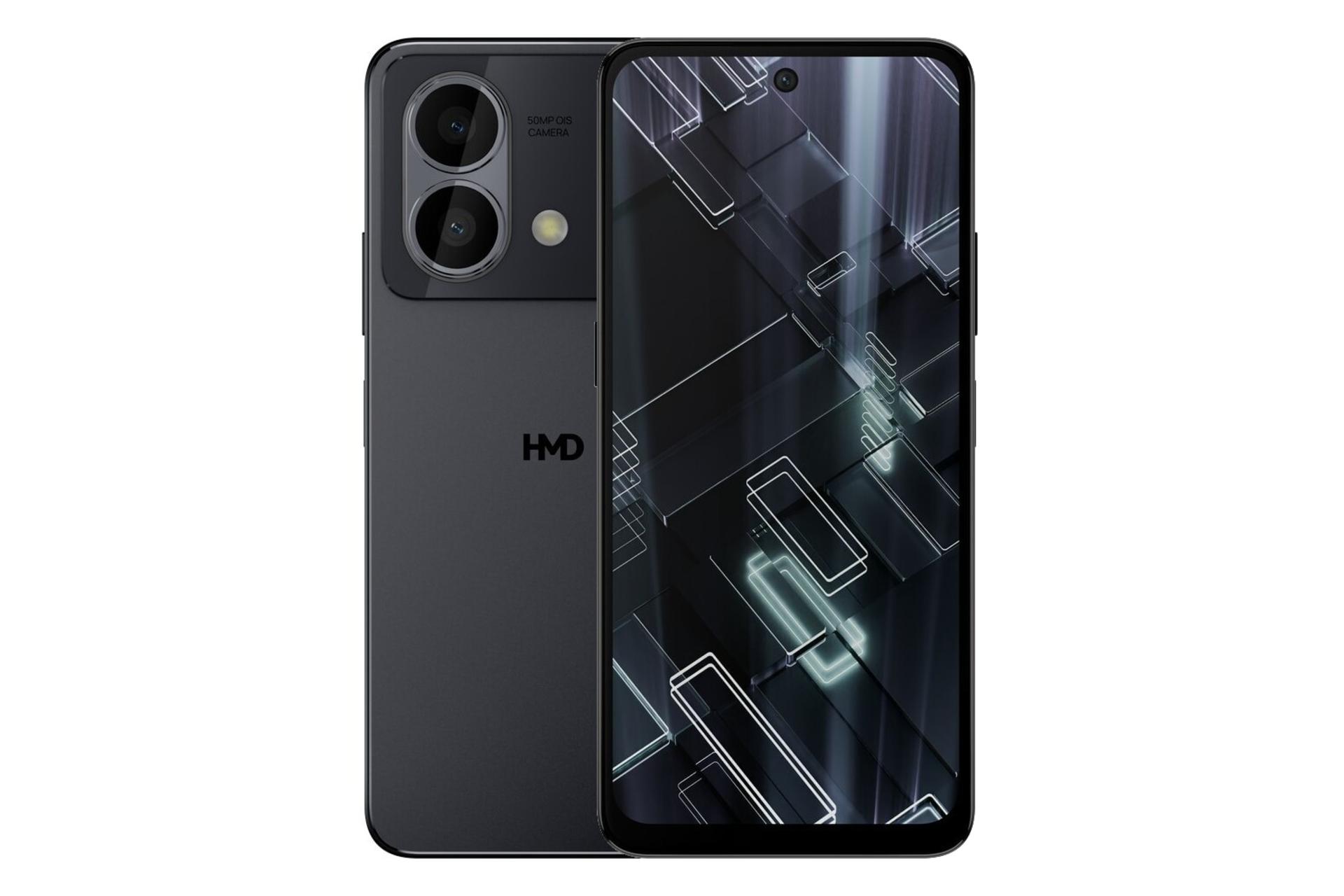 پنل جلو و پشت گوشی موبایل اچ ام دی پالس 2 پرو مشکی / HMD Pulse 2 Pro