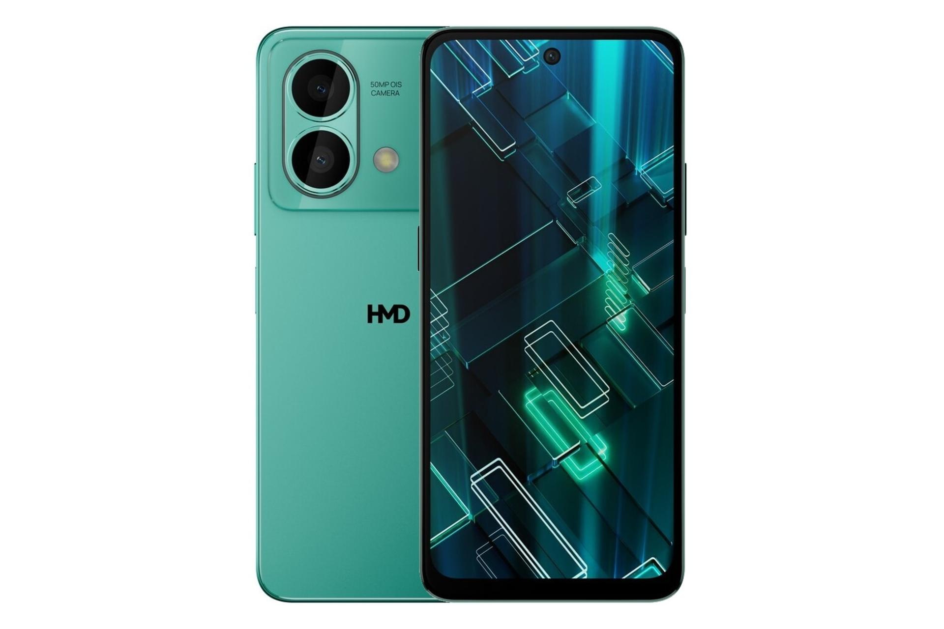 پنل جلو و پشت گوشی موبایل اچ ام دی پالس 2 پرو سبز / HMD Pulse 2 Pro