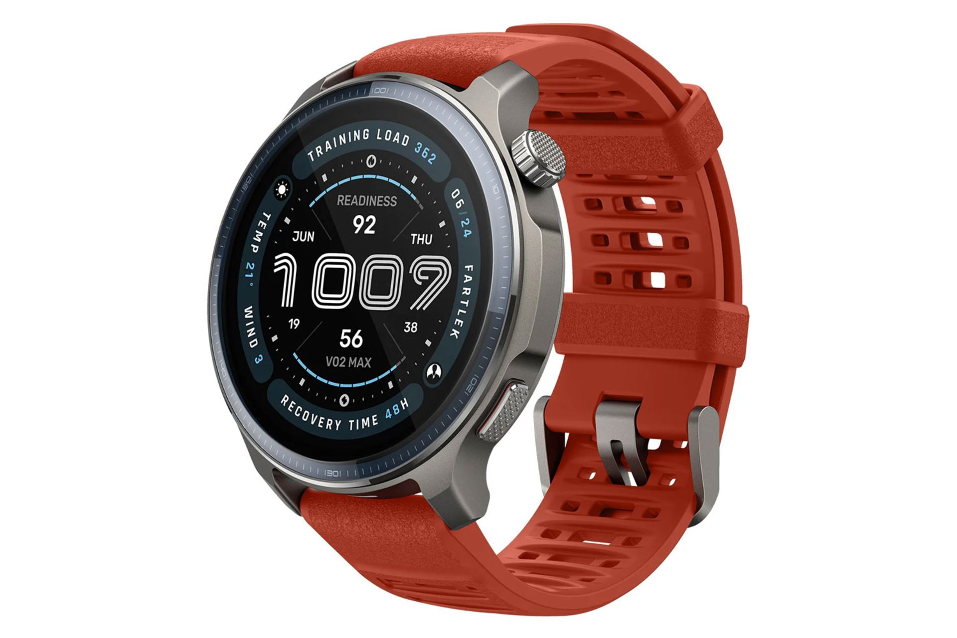 ساعت هوشمند امیزفیت Balance 2 رنگ قرمز