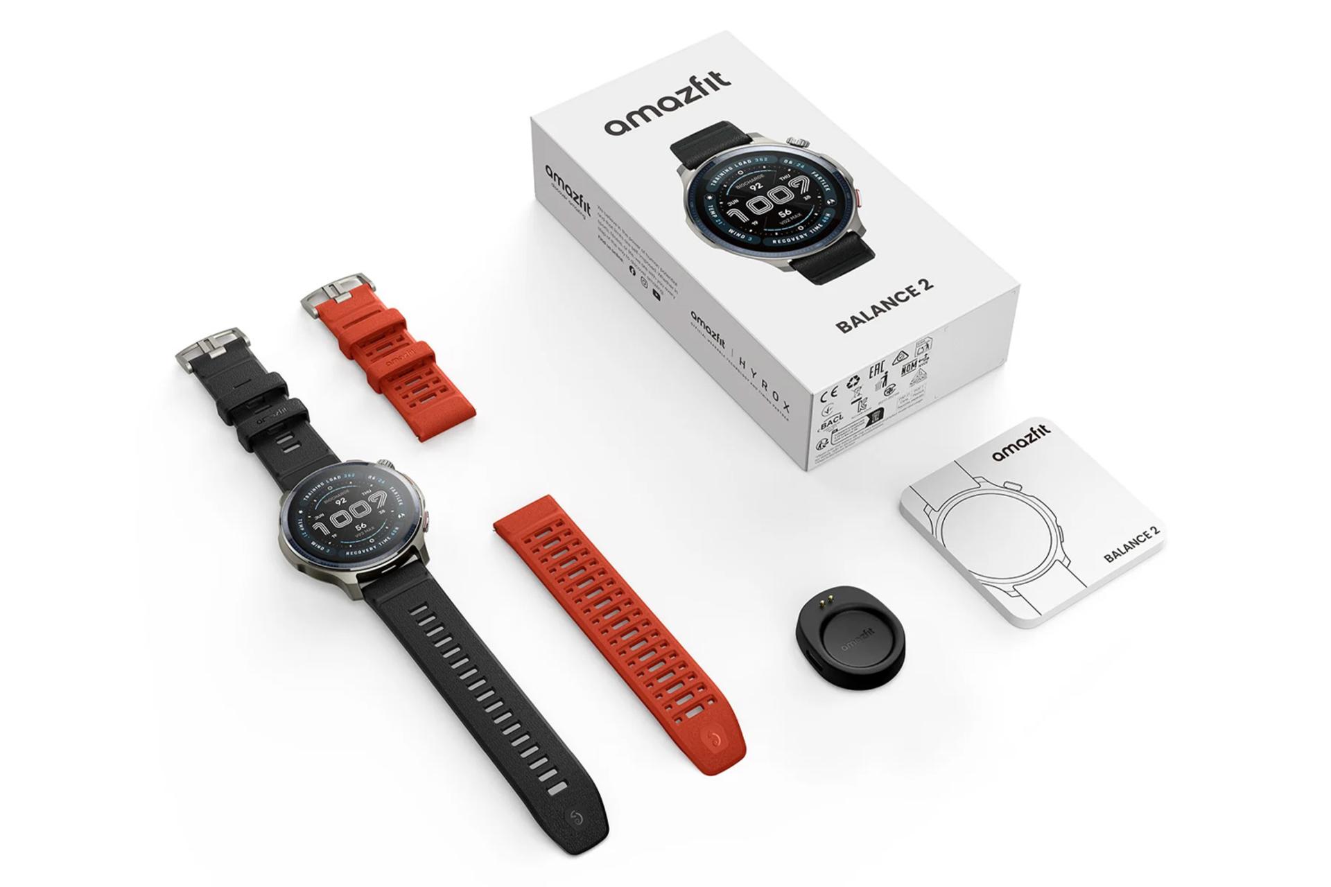 اقلام همراه ساعت هوشمند امیزفیت Balance 2