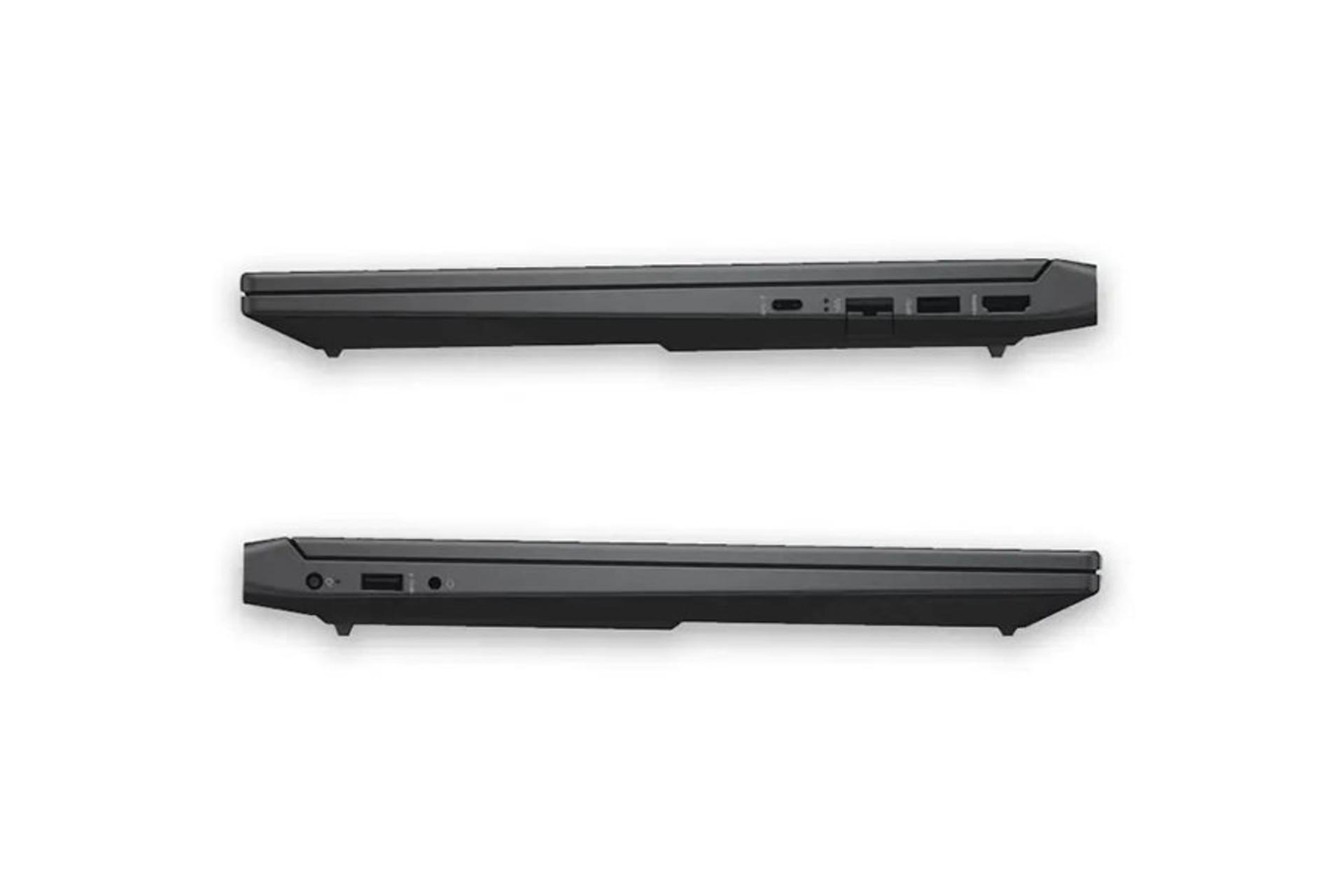 لپ تاپ اچ پی HP Victus 15-fb3093dx نمای جانبی و درگاه ها