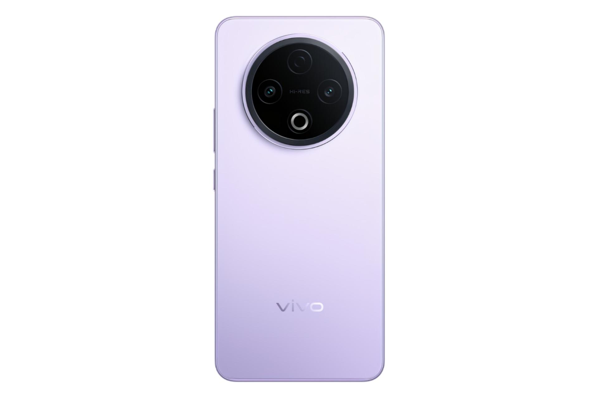 پنل پشت و چینش دوربین گوشی موبایل Y500 ویوو نسخه چین ارغوانی / vivo Y500 China