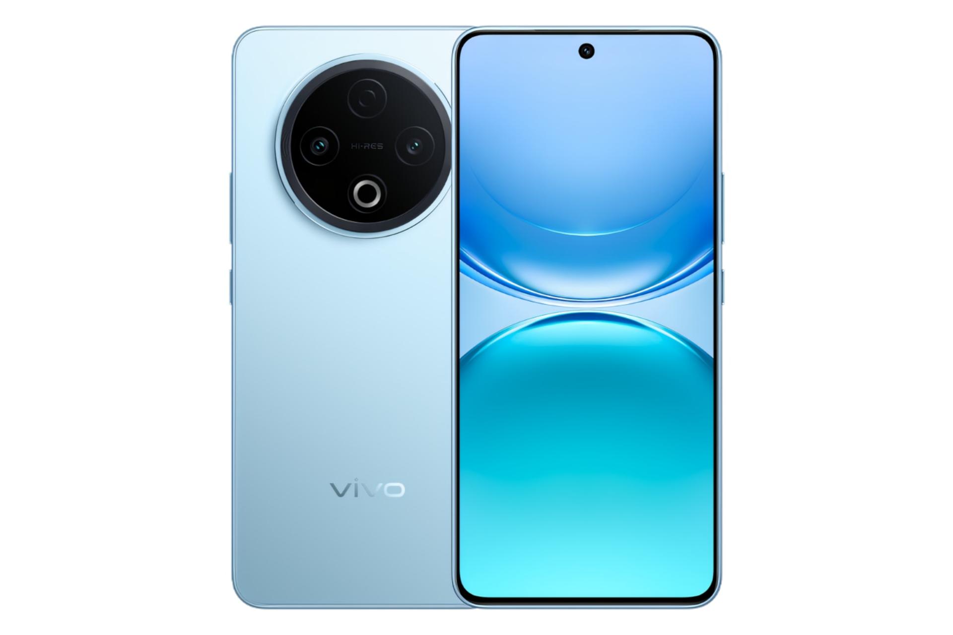 پنل جلو و پشت گوشی موبایل Y500 ویوو نسخه چین آبی / vivo Y500 China