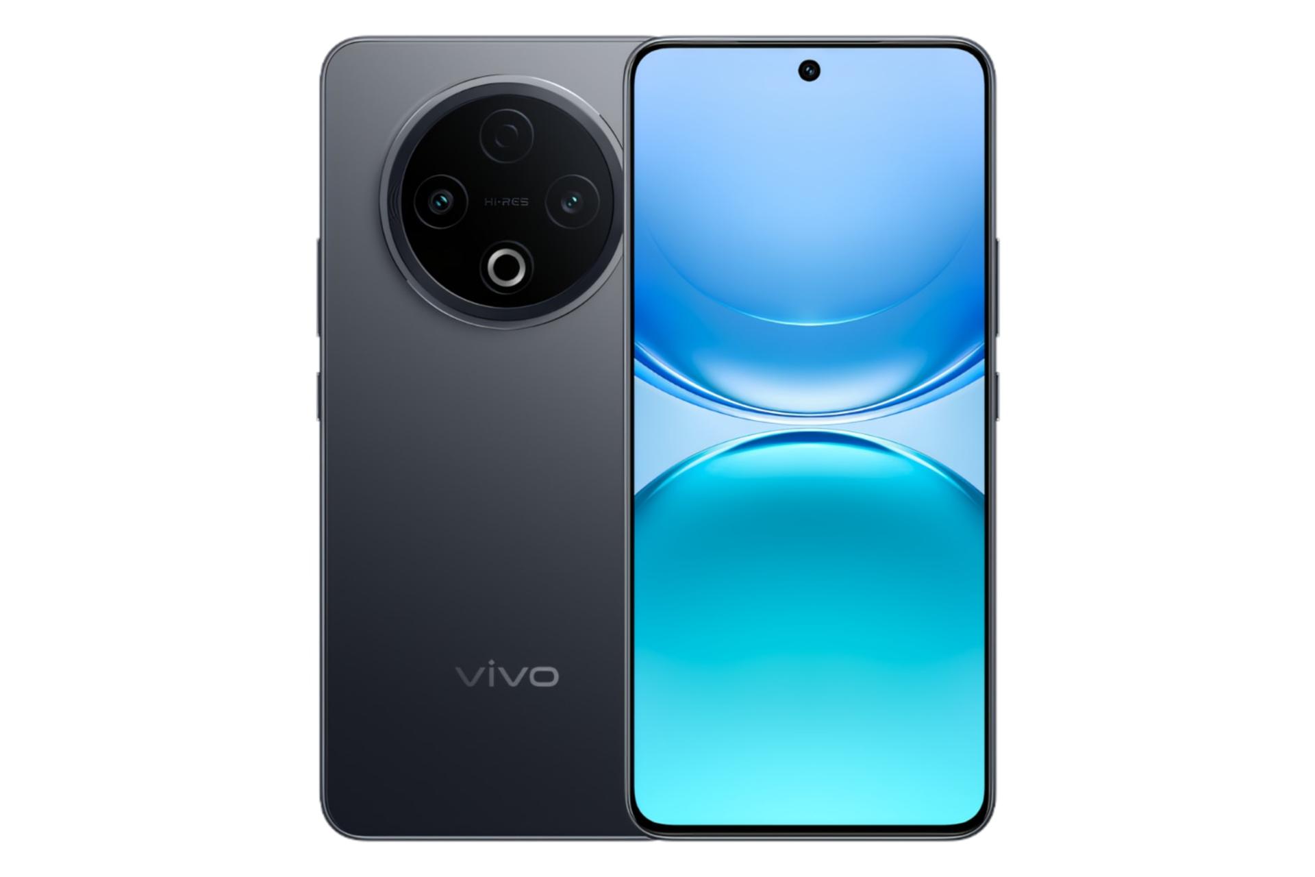 پنل جلو و پشت گوشی موبایل Y500 ویوو نسخه چین مشکی / vivo Y500 China