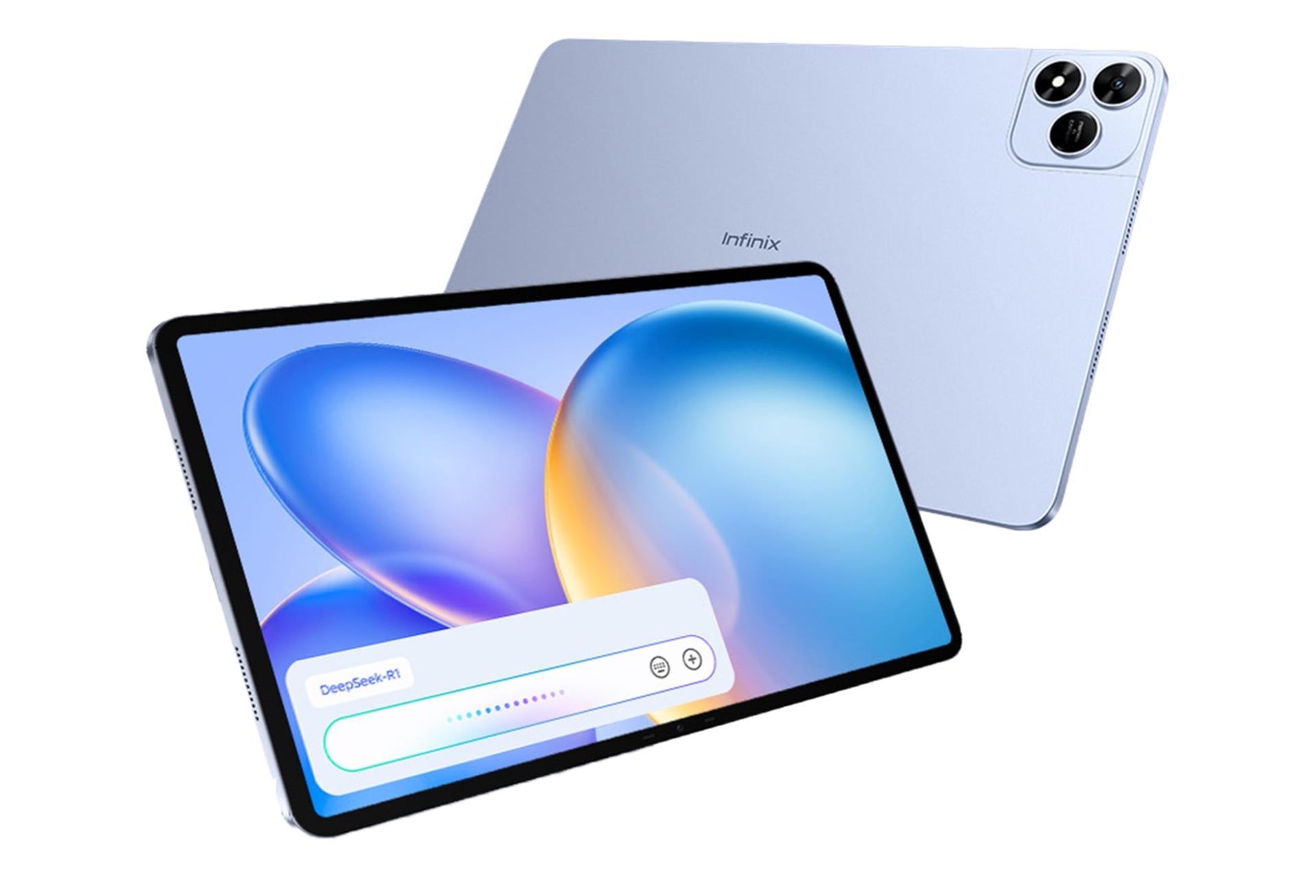 نمای کلی تبلت XPAD 20 پرو اینفینیکس / Infinix XPAD 20 Pro با نمایش پنل پشت و جلو