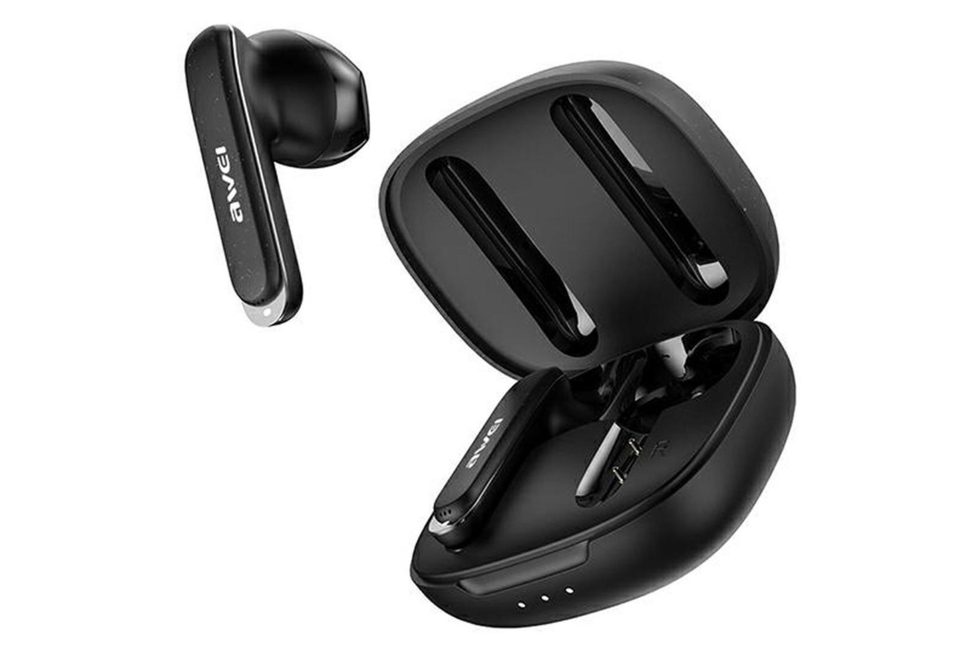 هدفون آوی T66 ENC رنگ مشکی