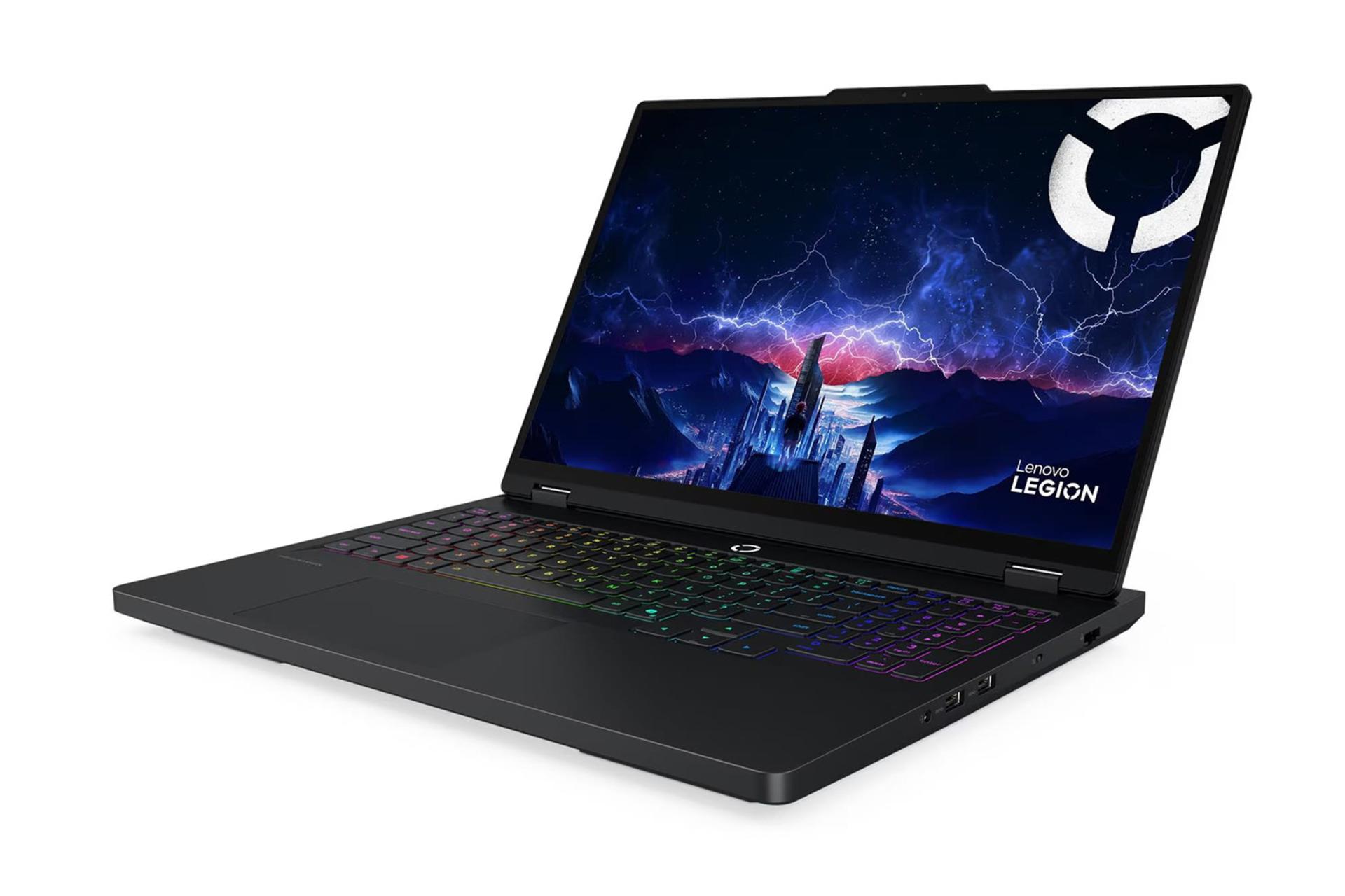لپ تاپ لنوو Lenovo Legion Pro 5 16IAX10 نمای جلو و راست
