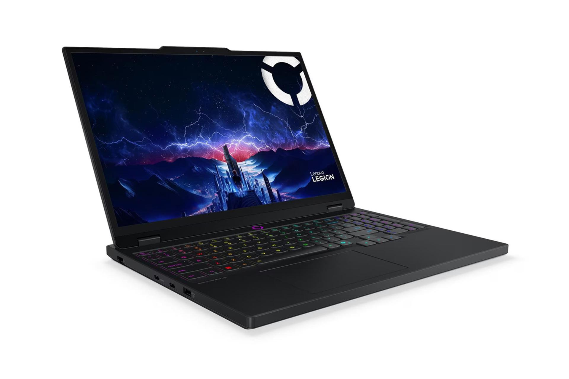 لپ تاپ لنوو Lenovo Legion 5 15IRX10 نمای جلو و چپ