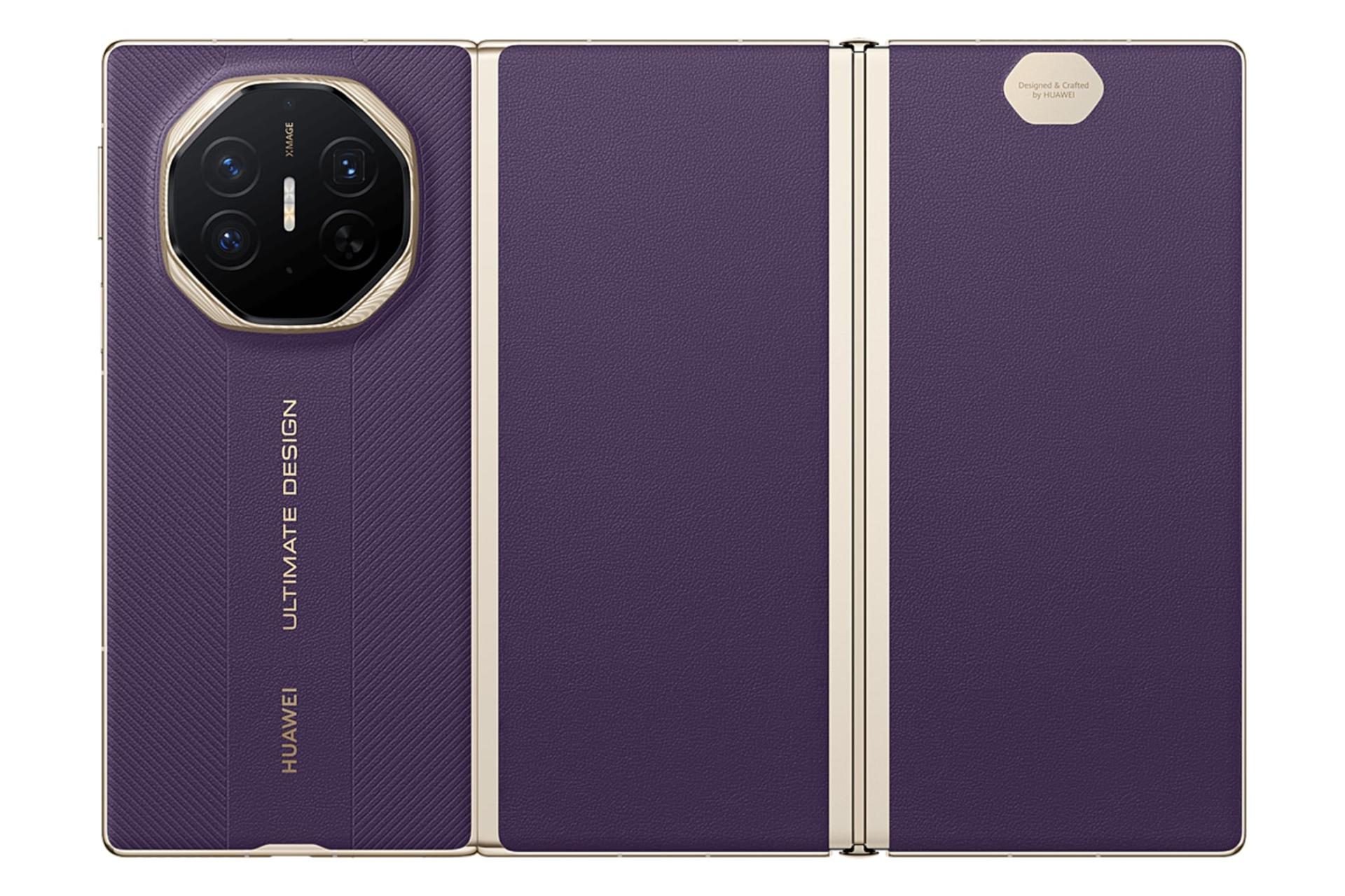 پنل پشت گوشی موبایل میت XTs آلتیمیت هواوی بنفش تیره / Huawei Mate XTs Ultimate