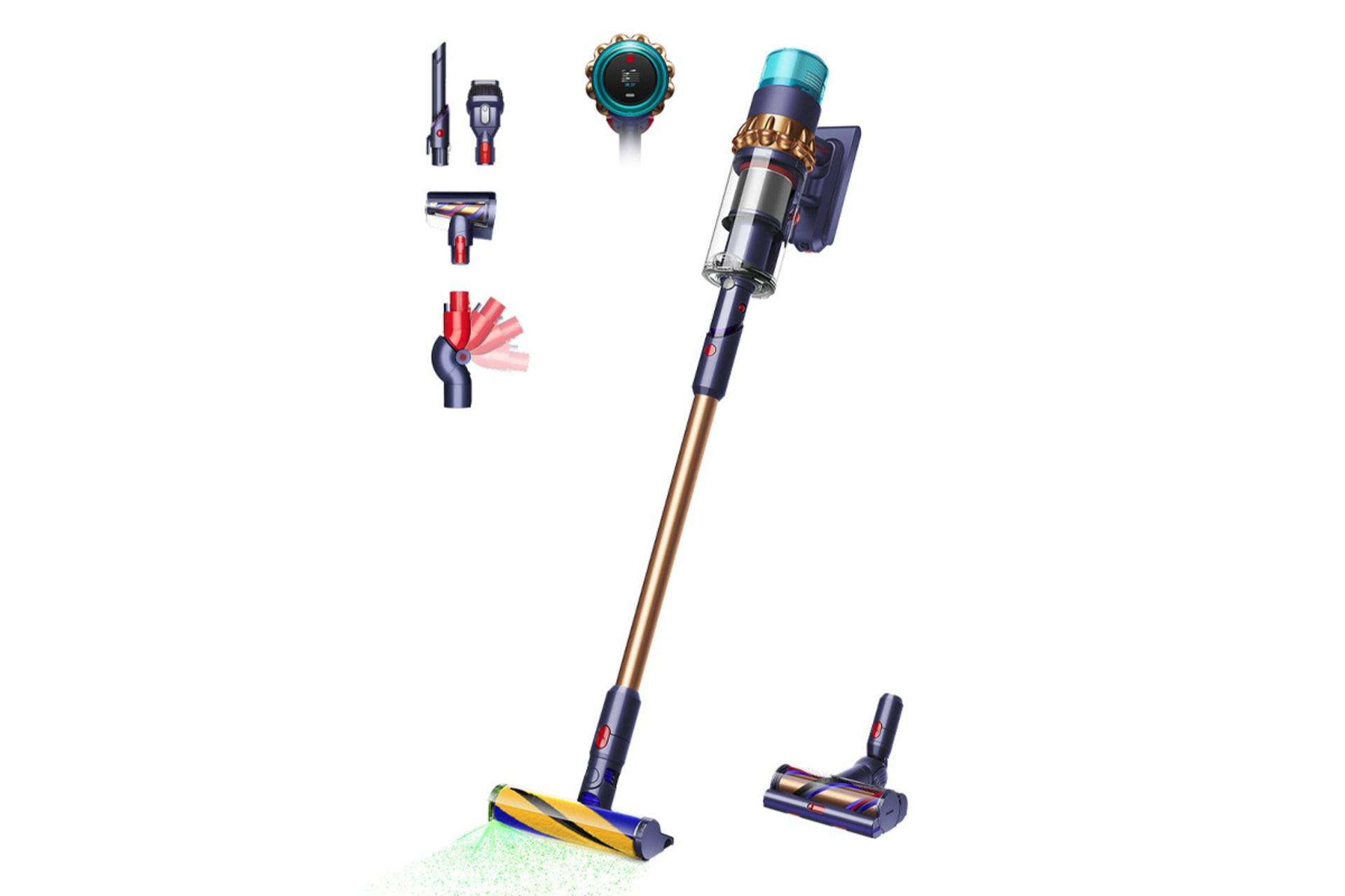 اقلام همراه جارو شارژی دایسون Gen5detect Absolute