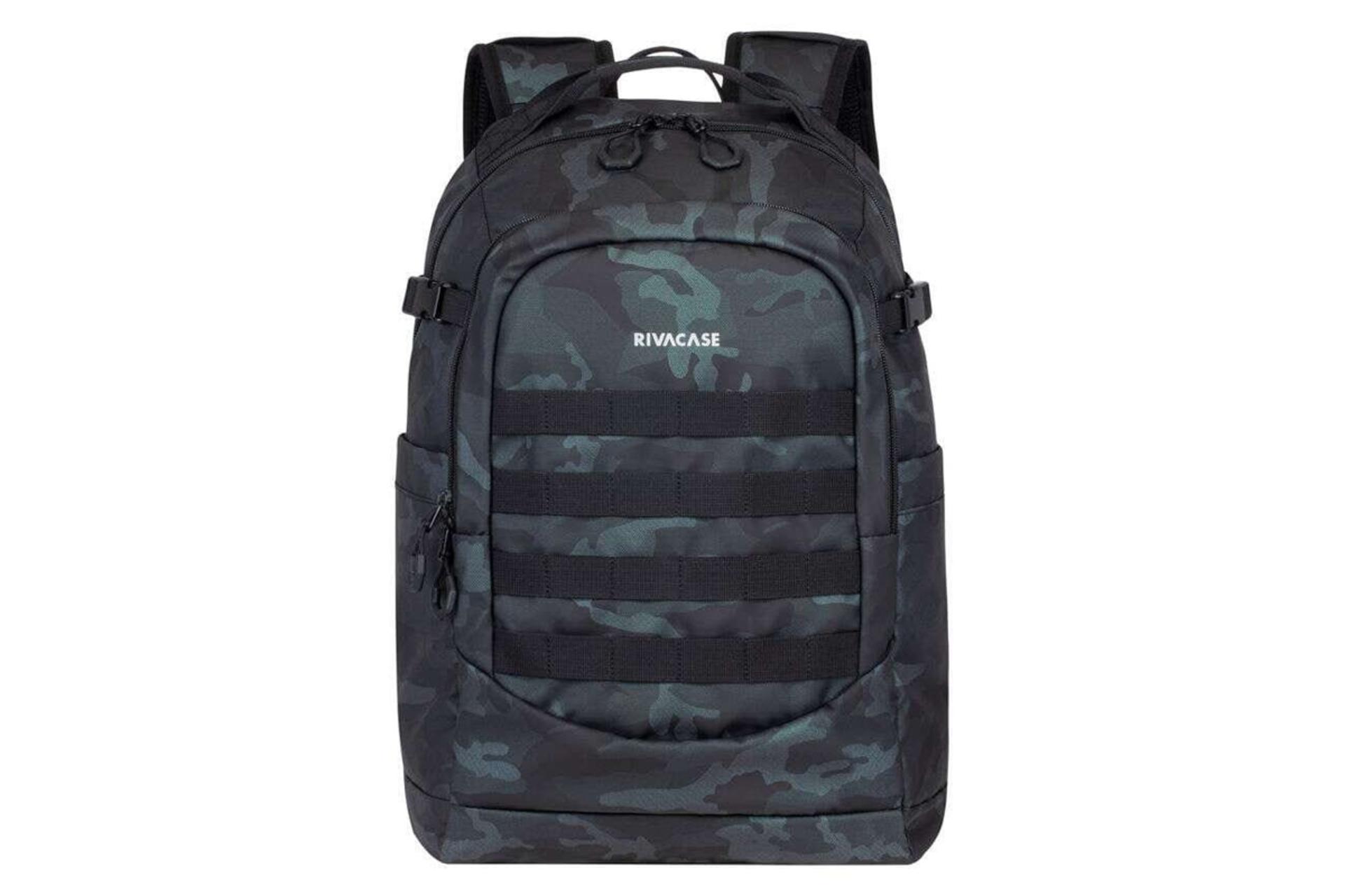 کوله پشتی لپ تاپ ریوا کیس 7631 مناسب 15.6 اینچ نمای روبرو