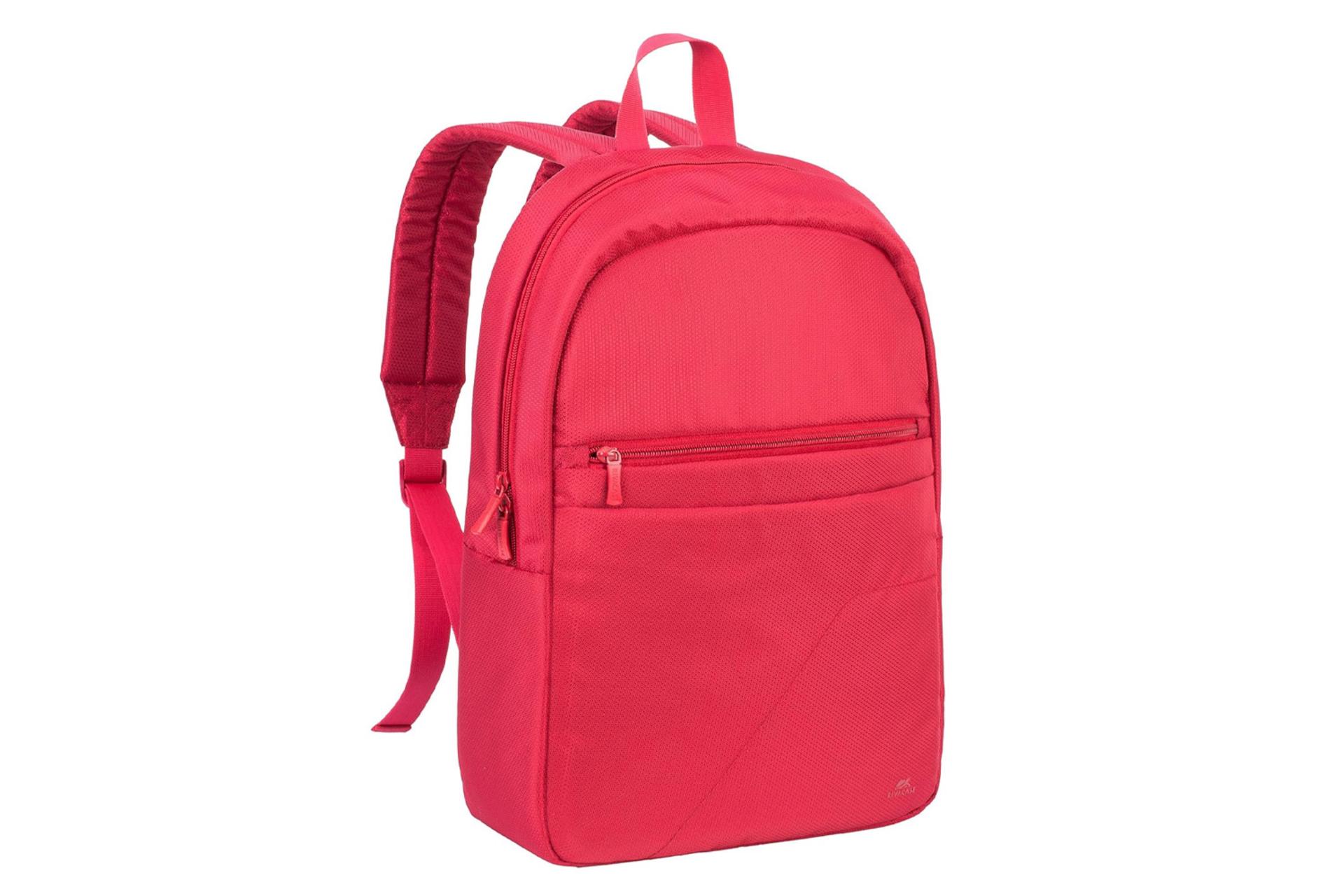 کوله پشتی لپ تاپ ریوا کیس 8065 مناسب 15.6 اینچ رنگ قرمز