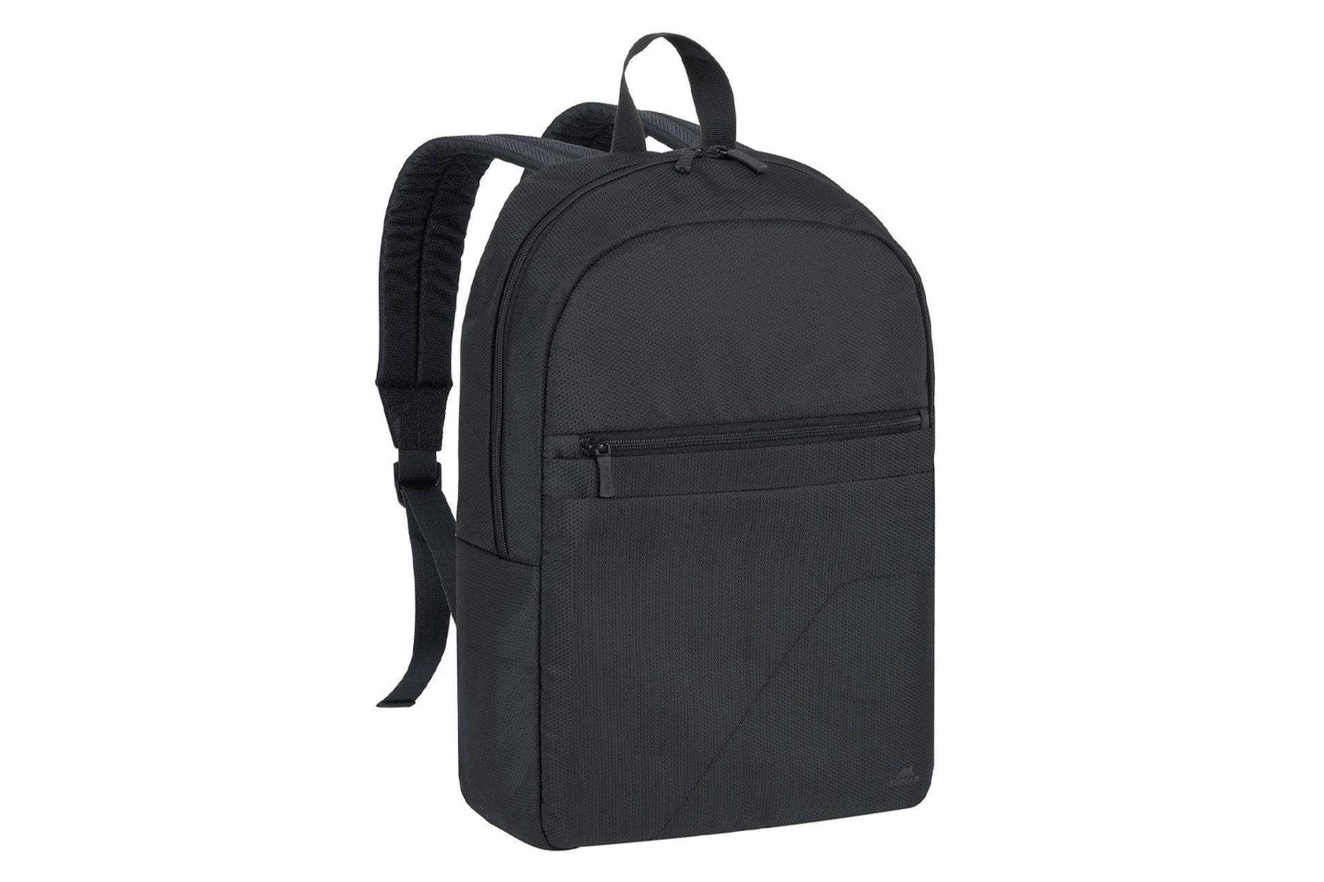 کوله پشتی لپ تاپ ریوا کیس 8065 مناسب 15.6 اینچ رنگ مشکی