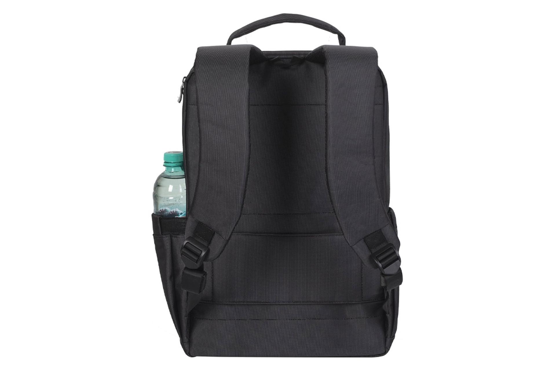 نمای پشت کوله پشتی لپ تاپ ریوا کیس 8262 مناسب 15.6 اینچ