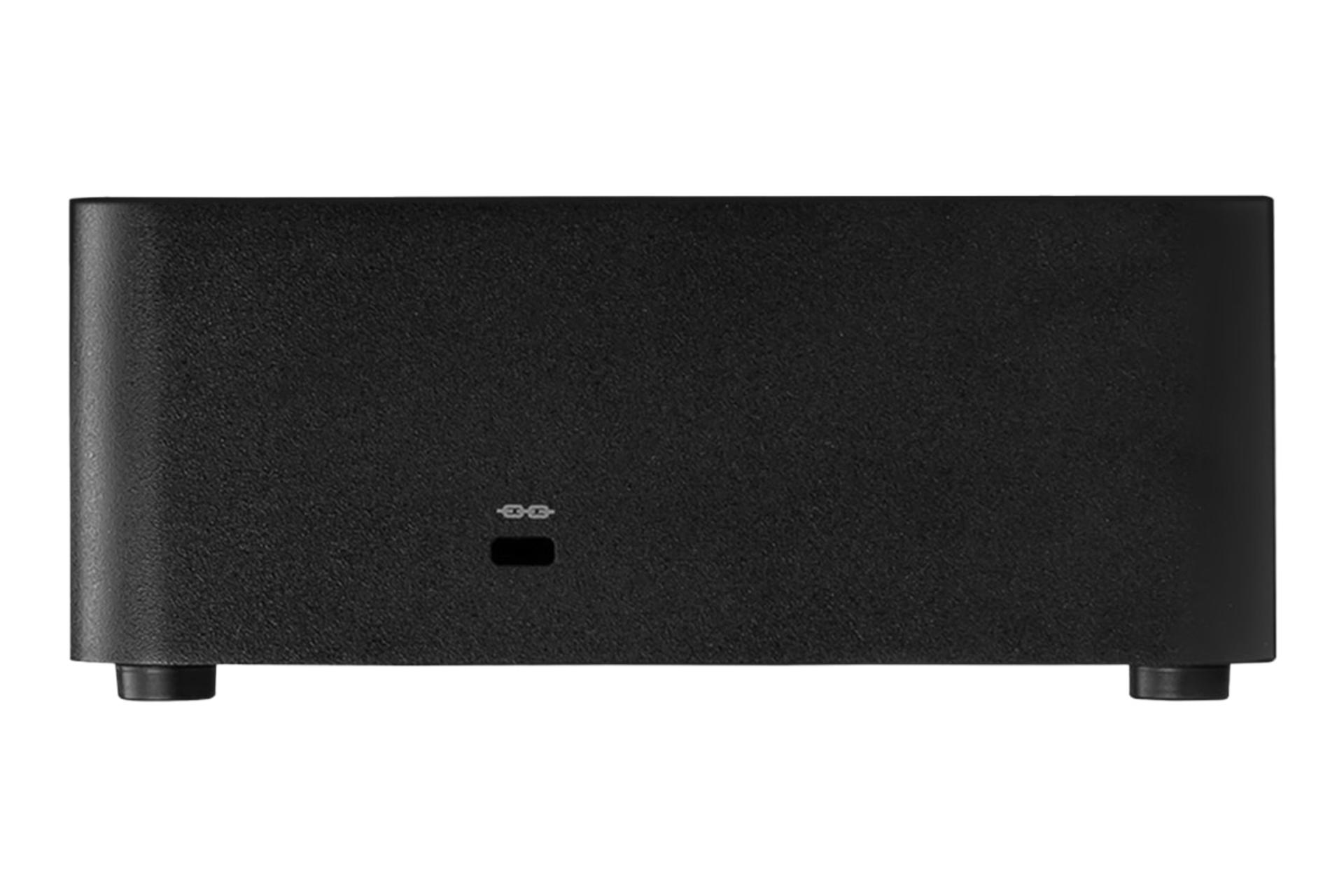 نمای پنل سمت چپ کامپیوتر کوچک Cubi NUC 1M ام اس آی