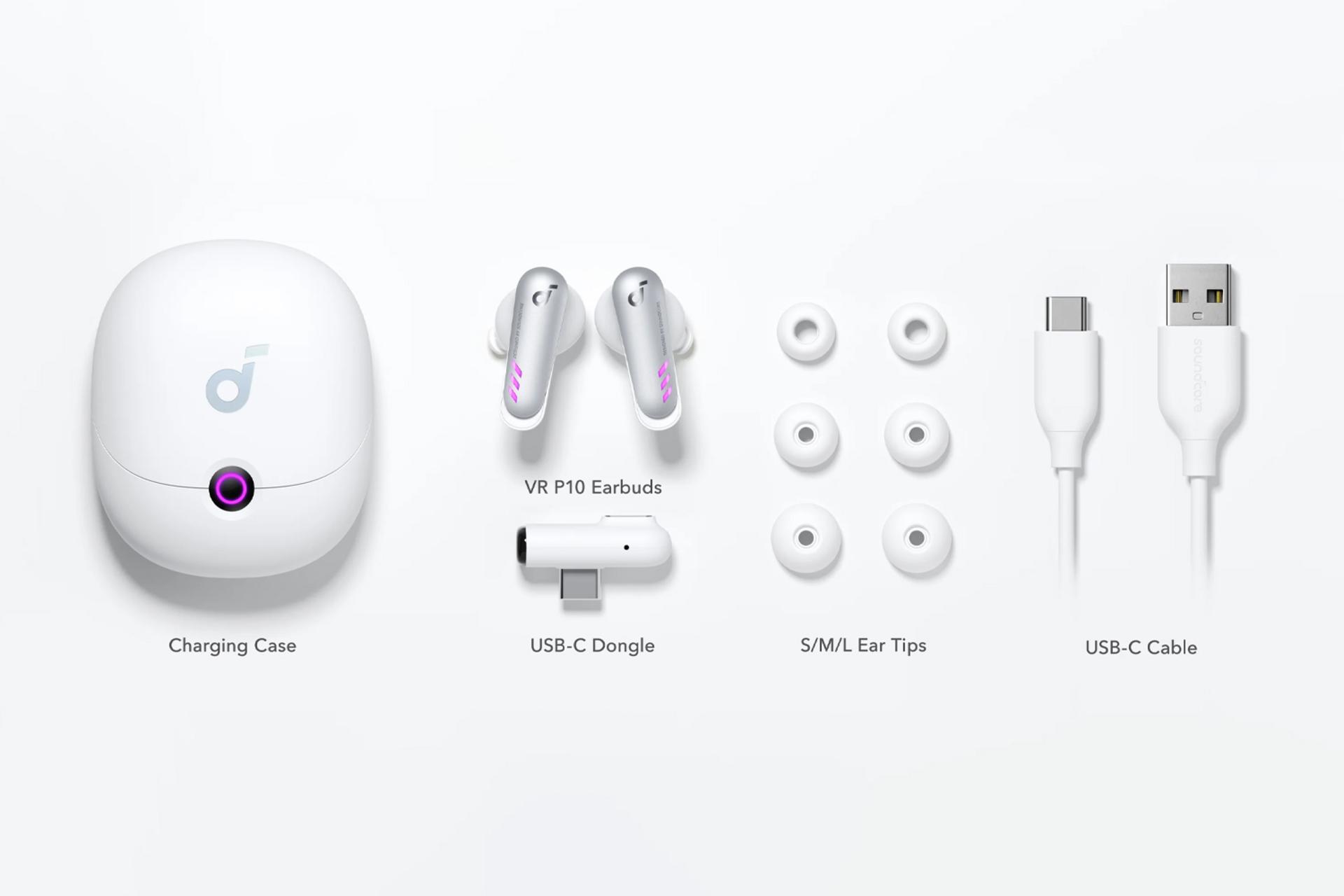 اقلام همراه هدفون انکر SoundCore VR P10