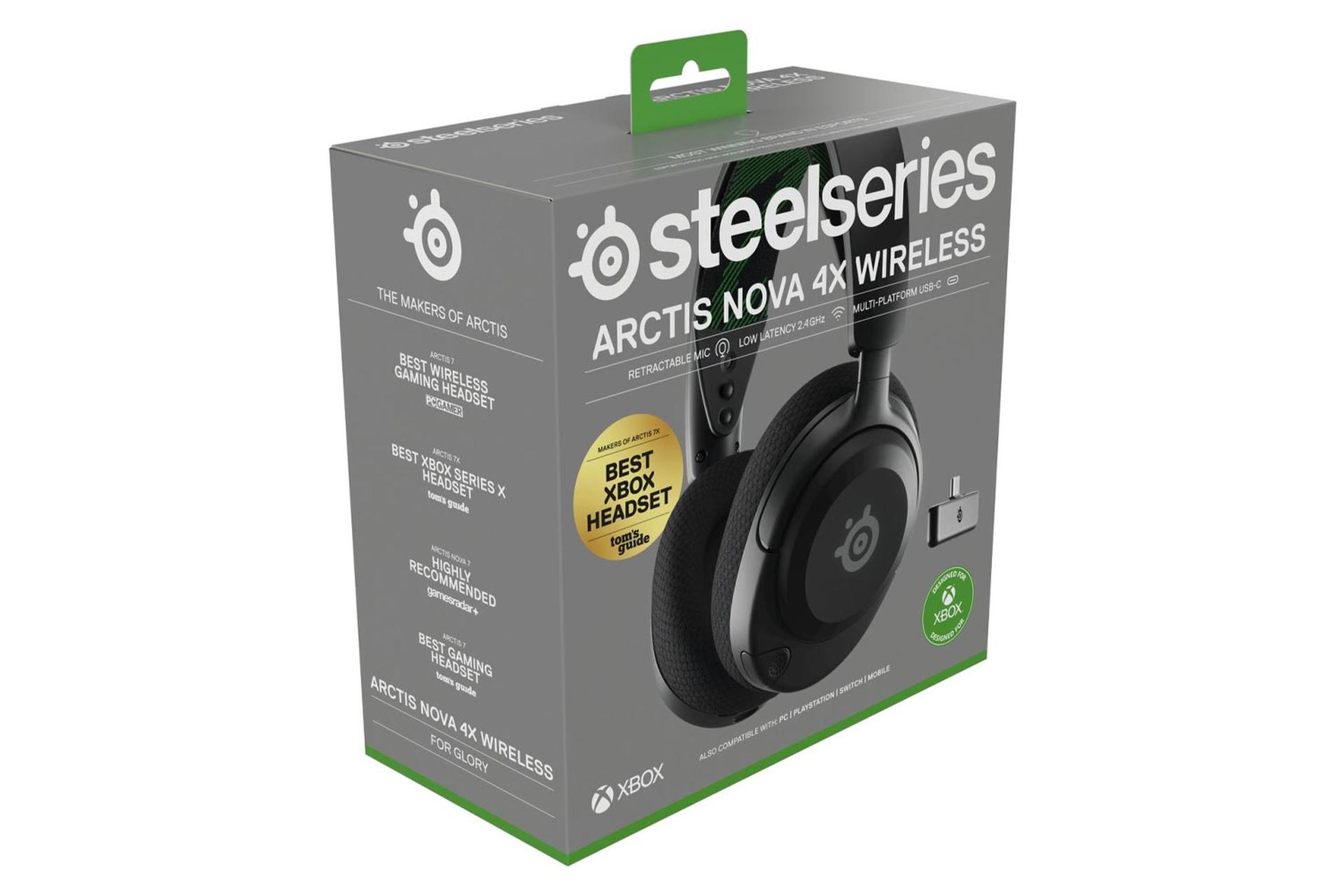 جعبه هدفون استیل سریز Arctis Nova 4X Wireless