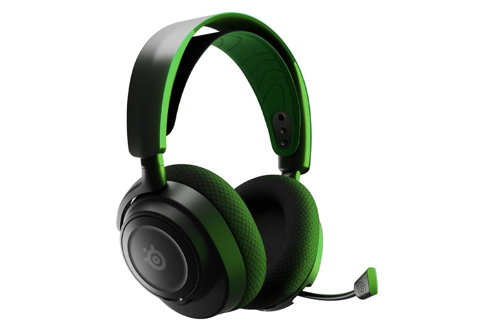 هدفون استیل سریز Arctis Nova 7X Wireless رنگ مشکی