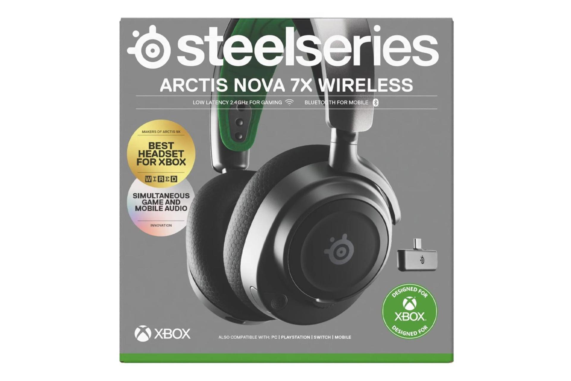 جعبه هدفون استیل سریز Arctis Nova 7X Wireless