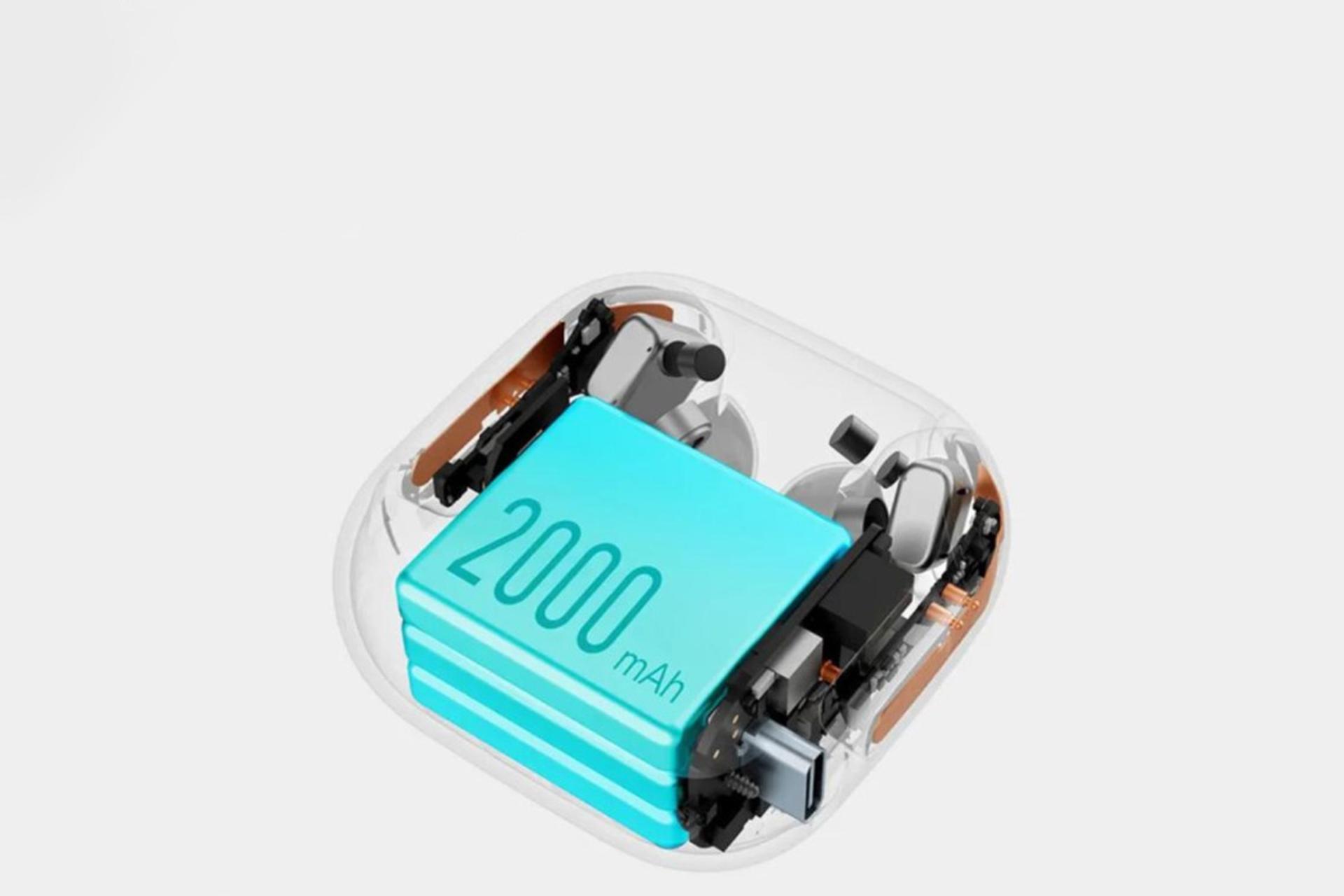 شارژدهی هدفون شیائومی Mibro Earbuds 3 Pro