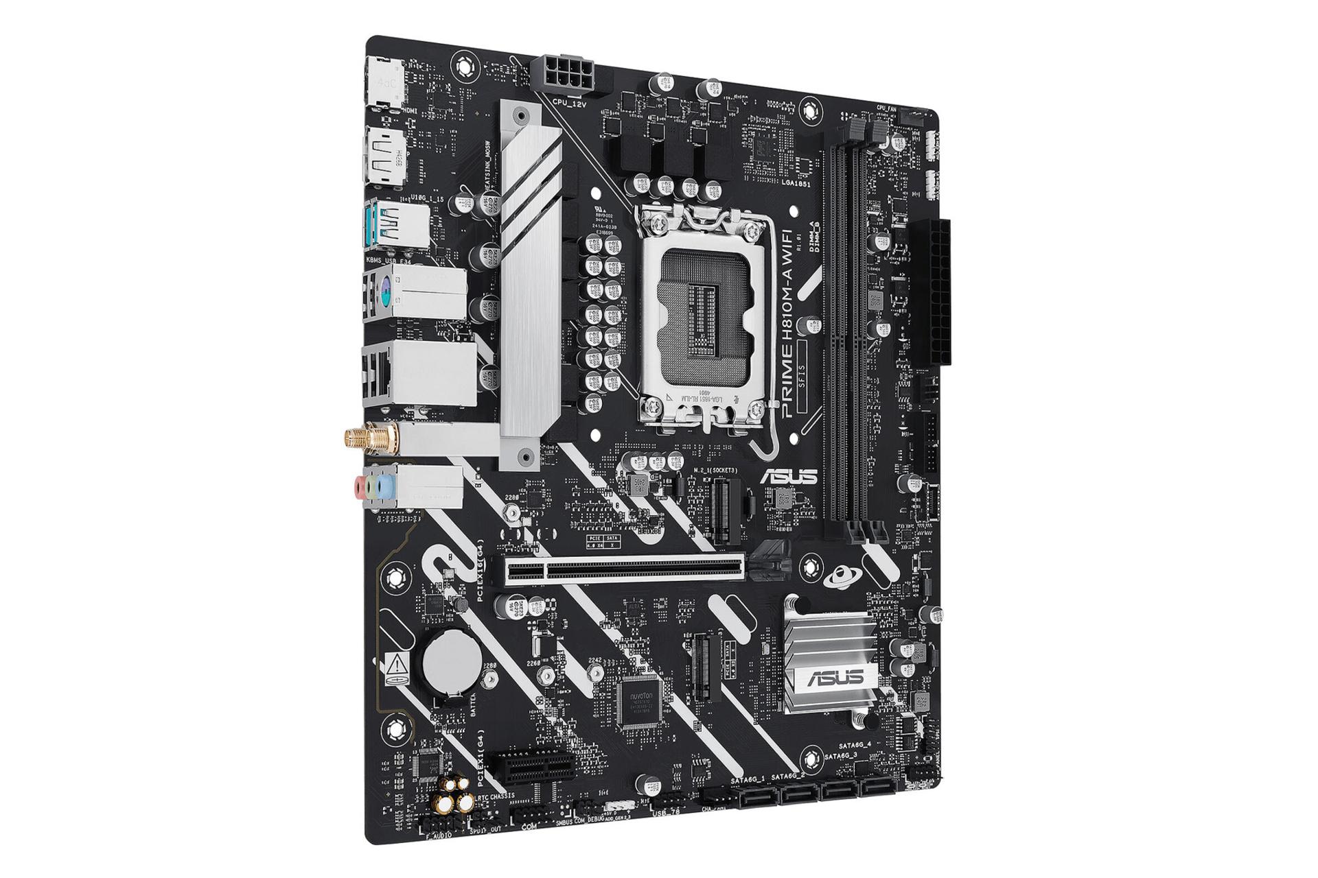 ابعاد و اندازه مادربرد ایسوس PRIME H810M-A WIFI
