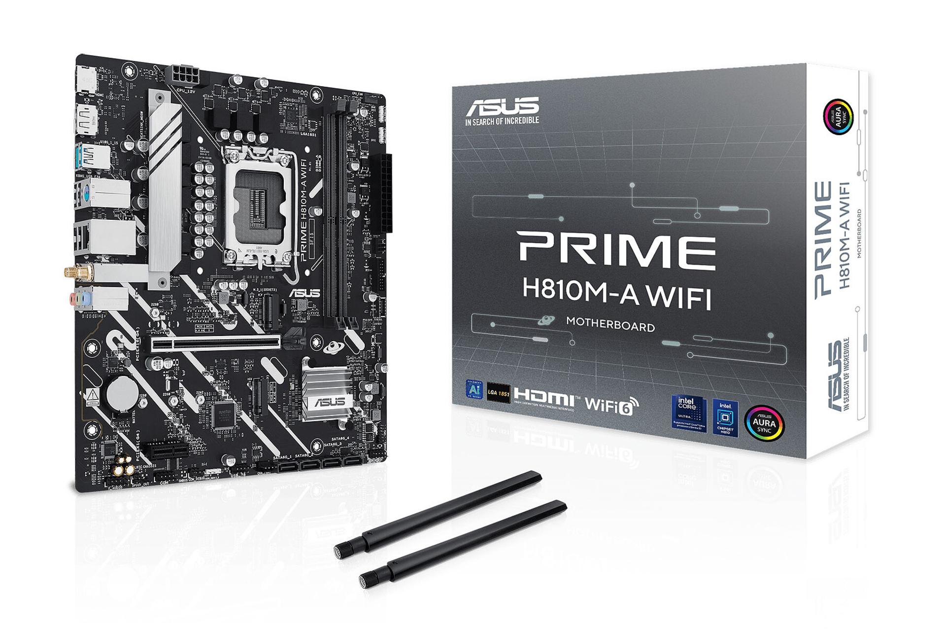 جعبه مادربرد ایسوس PRIME H810M-A WIFI