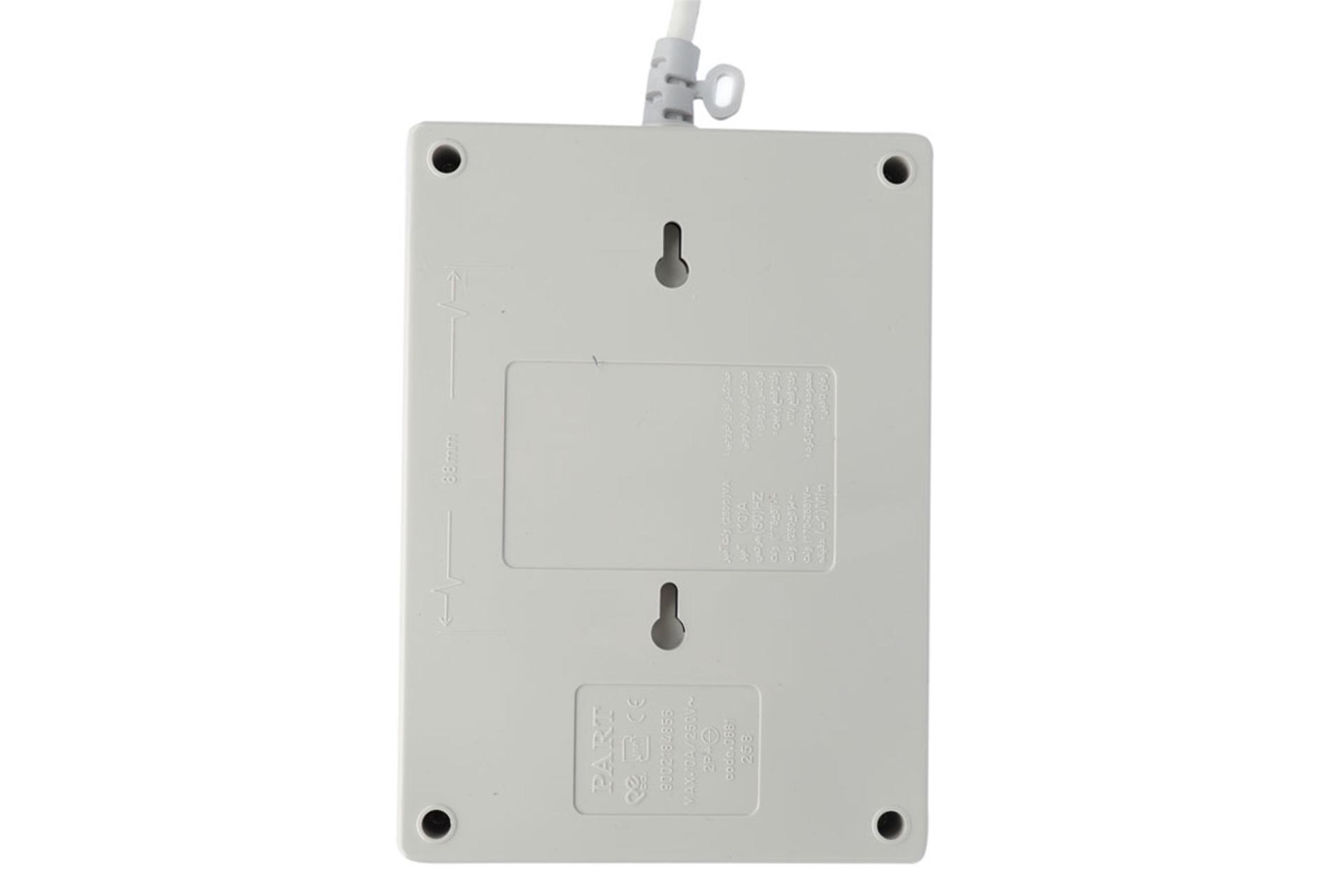 نمای پشت محافظ ولتاژ پارت الکتریک مدل PE773