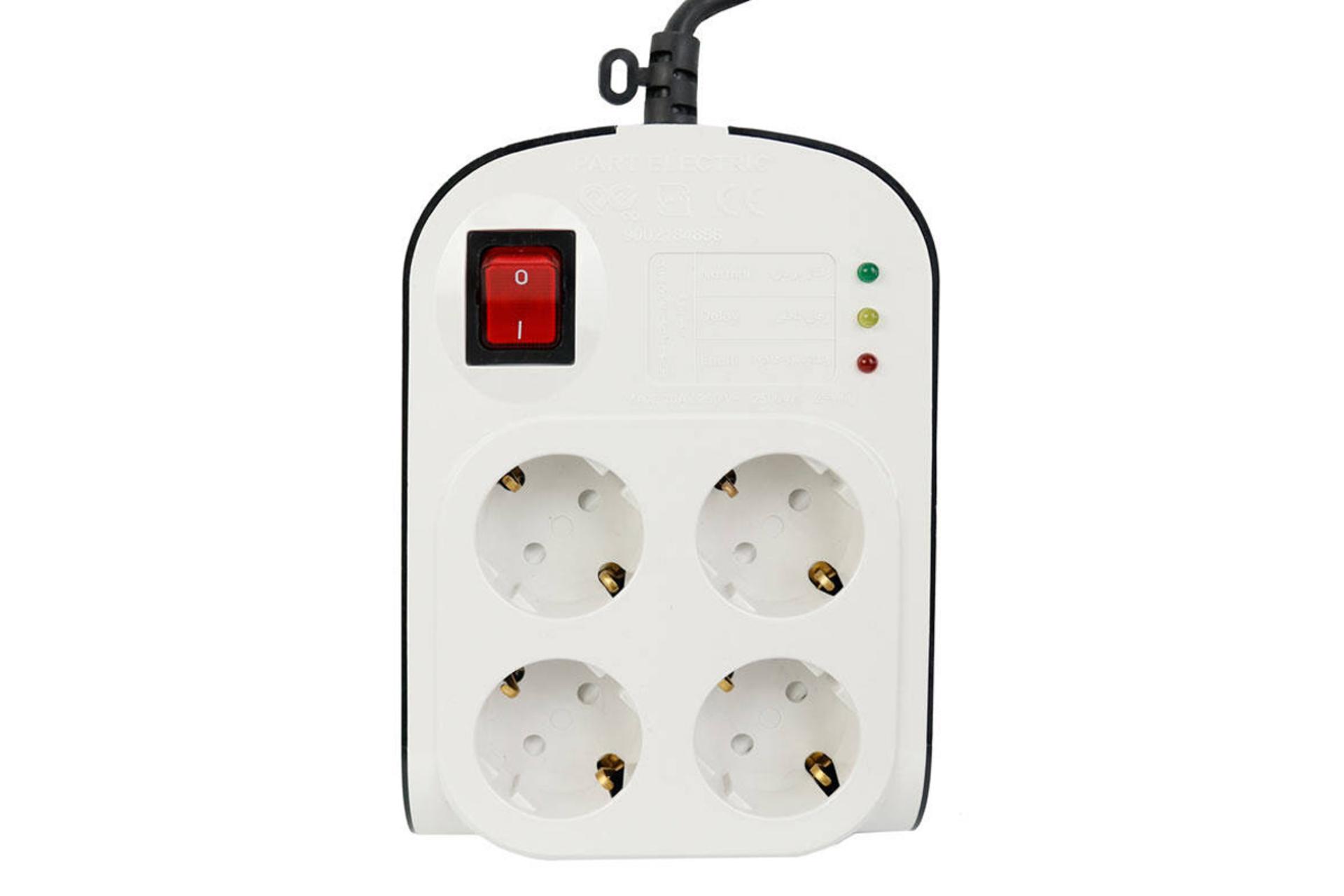 مرجع متخصصين ايران ابعاد و اندازه محافظ ولتاژ پارت الكتريك مدل PE8793