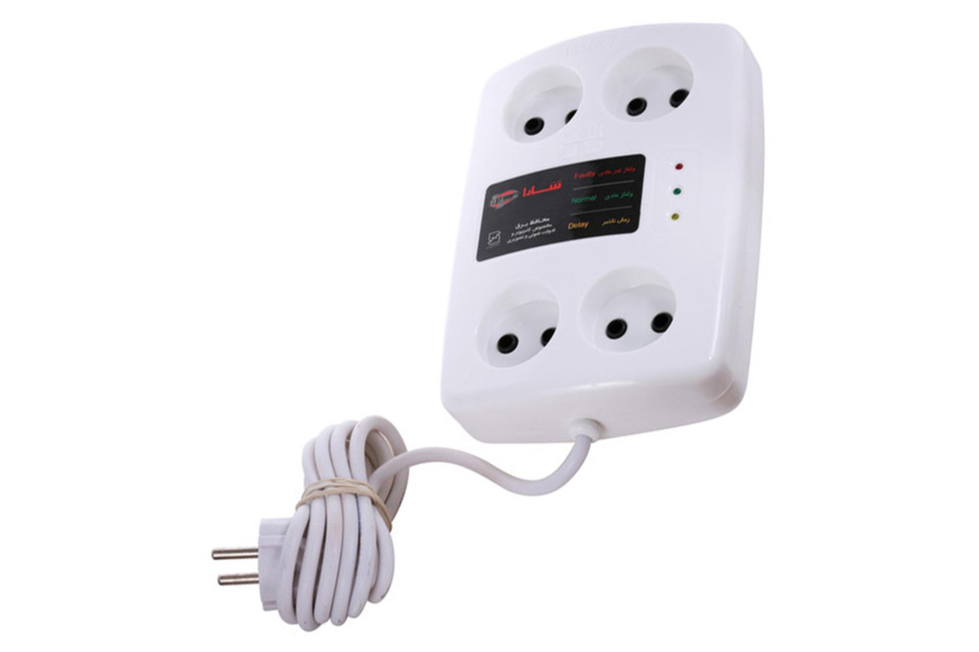 محافظ ولتاژ سارا مدل P152S رنگ سفید