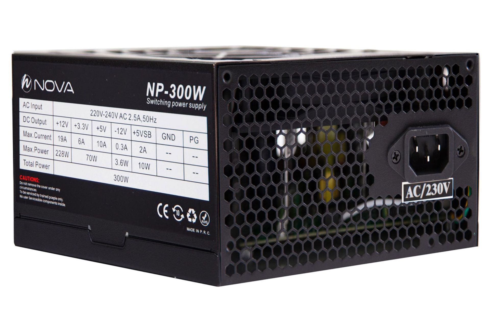 پاور کامپیوتر نوا NP-300 با توان 300 وات
