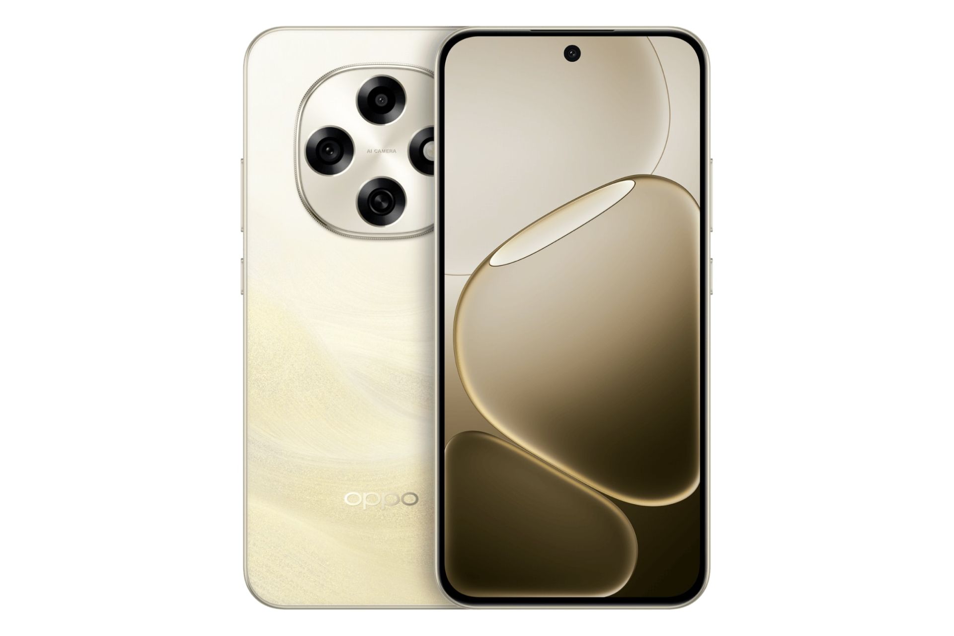 پنل جلو و پشت گوشی موبایل A6 پرو اوپو نسخه چین طلایی / Oppo A6 Pro China