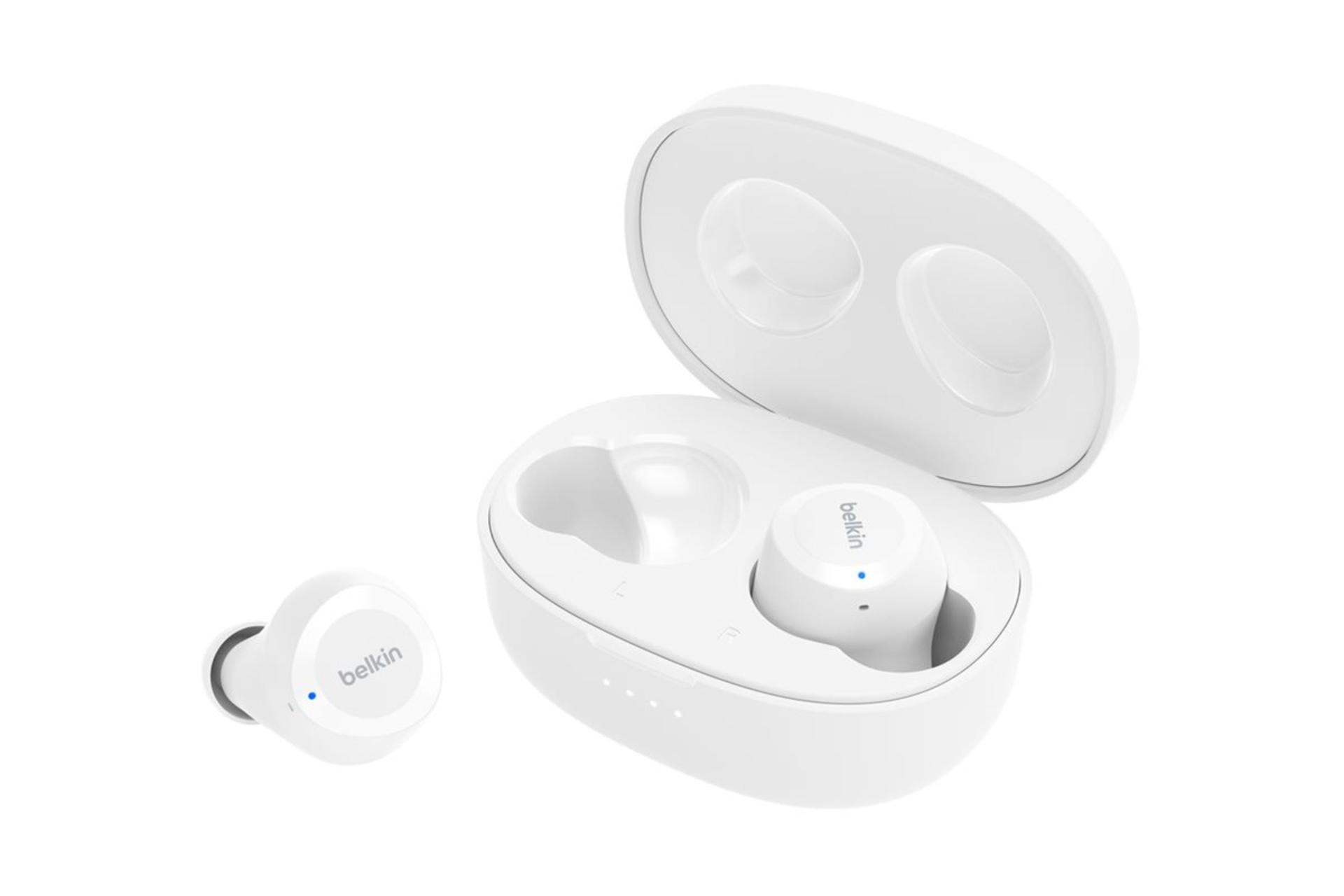 هدفون بلکین SoundForm Bolt رنگ سفید