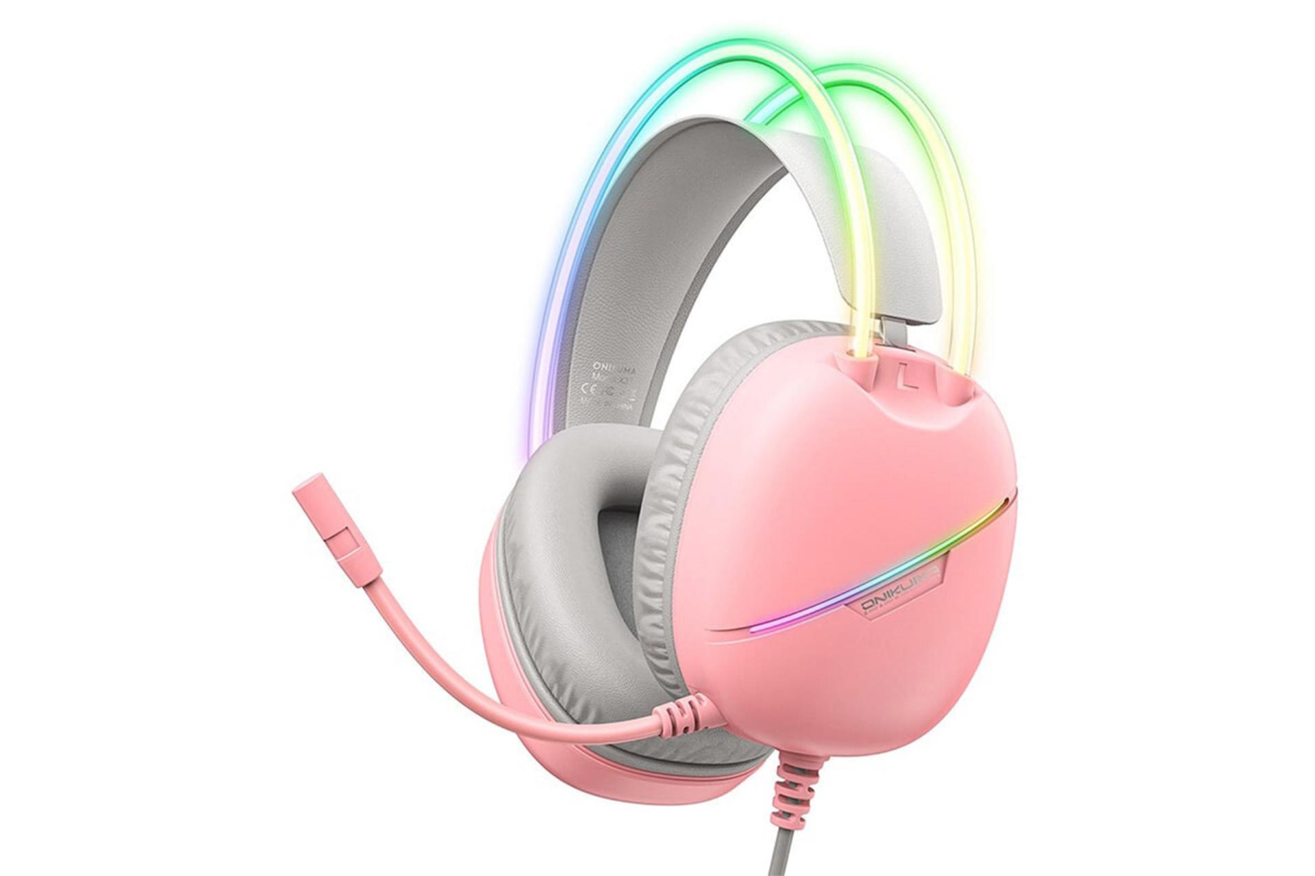 هدفون اونیکوما X33 رنگ صورتی