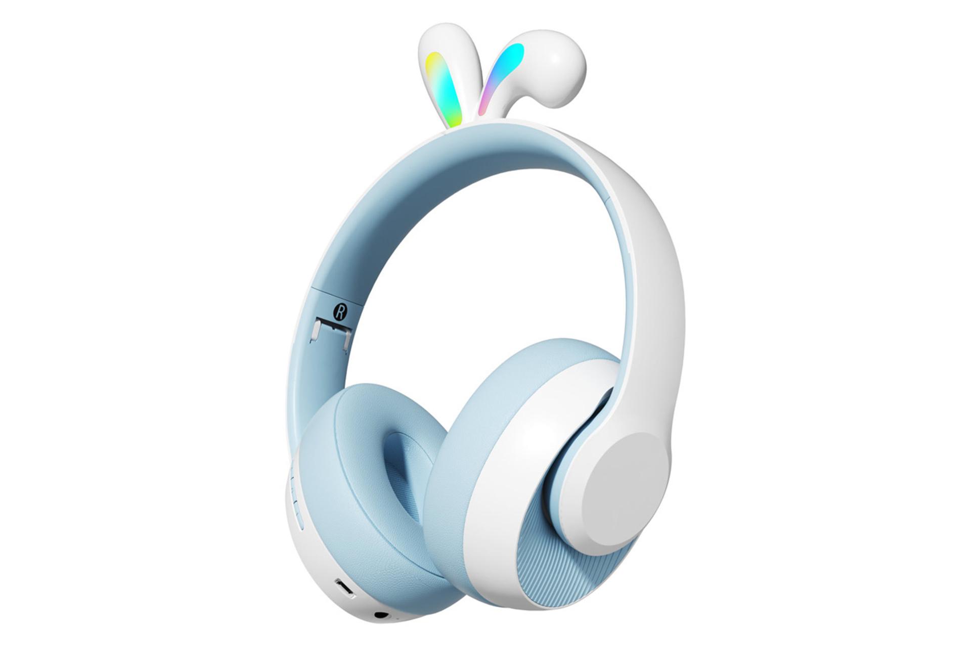 ابعاد و اندازه هدفون پرودو Soundtec Kids ENC Headphone Rabbit Ear